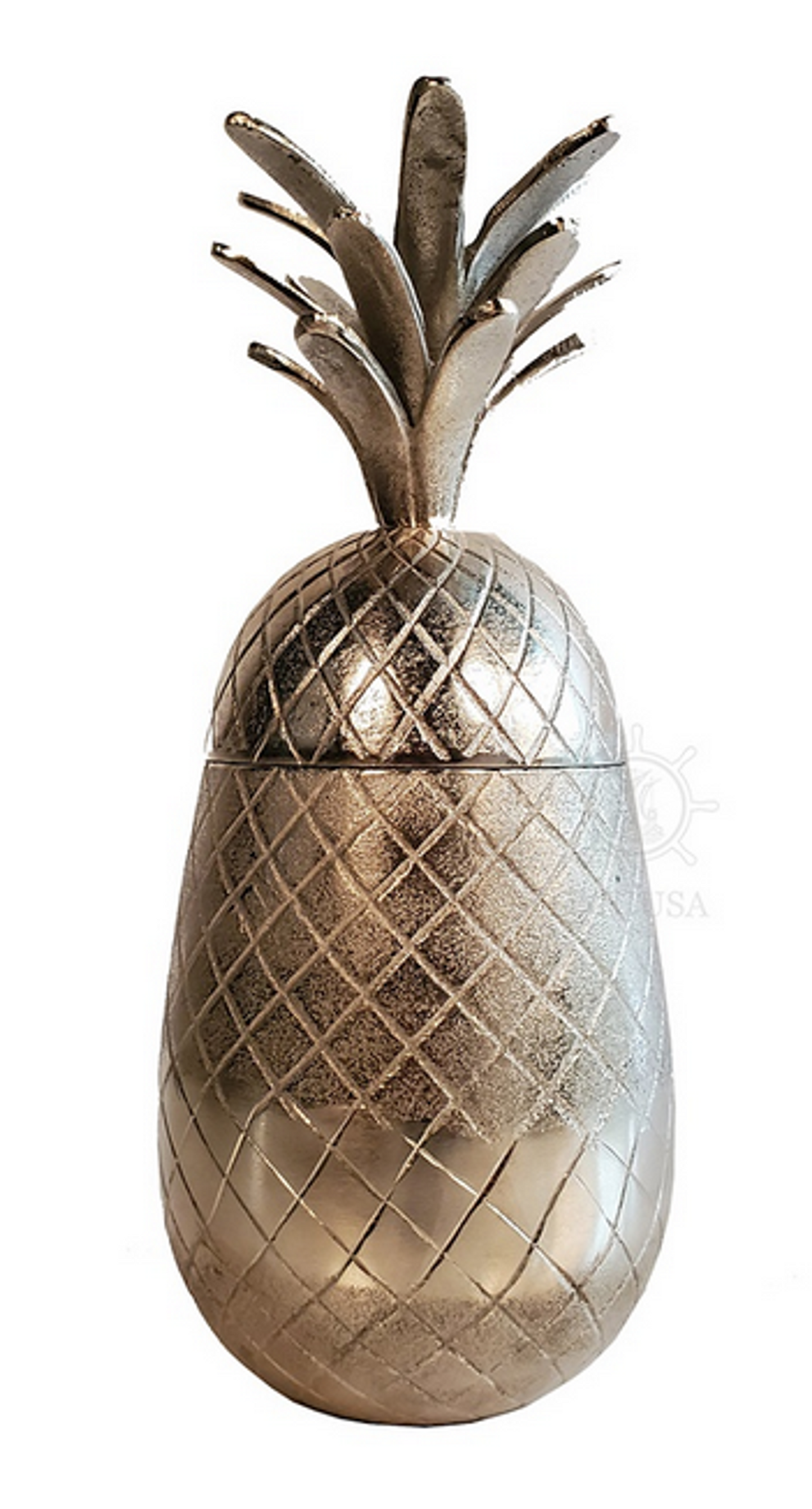 Aluminum Pineapple Shelving and Storage Decor
