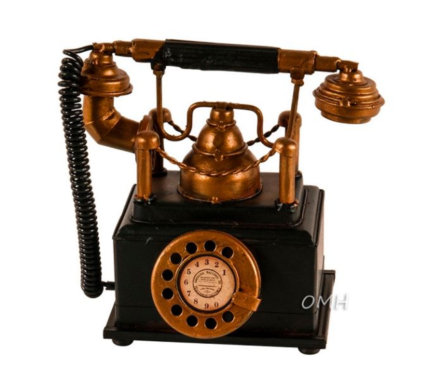 Handmade Vintage Telephone Coin Bank