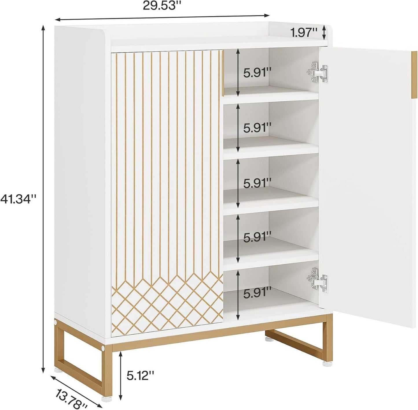 Shoe Cabinet Storage Organizer Rack