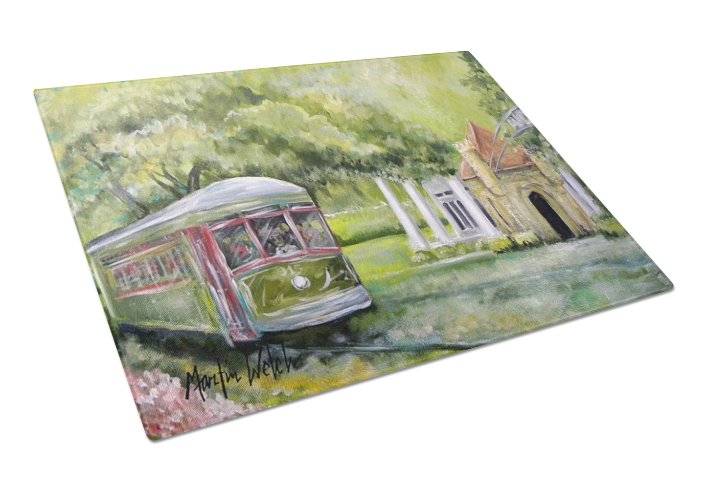 Transportation Tempered Glass Cutting Board