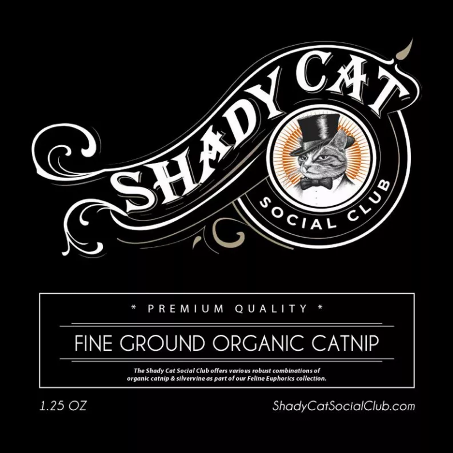 Shady Cat Premium Organic Fine Ground Catnip