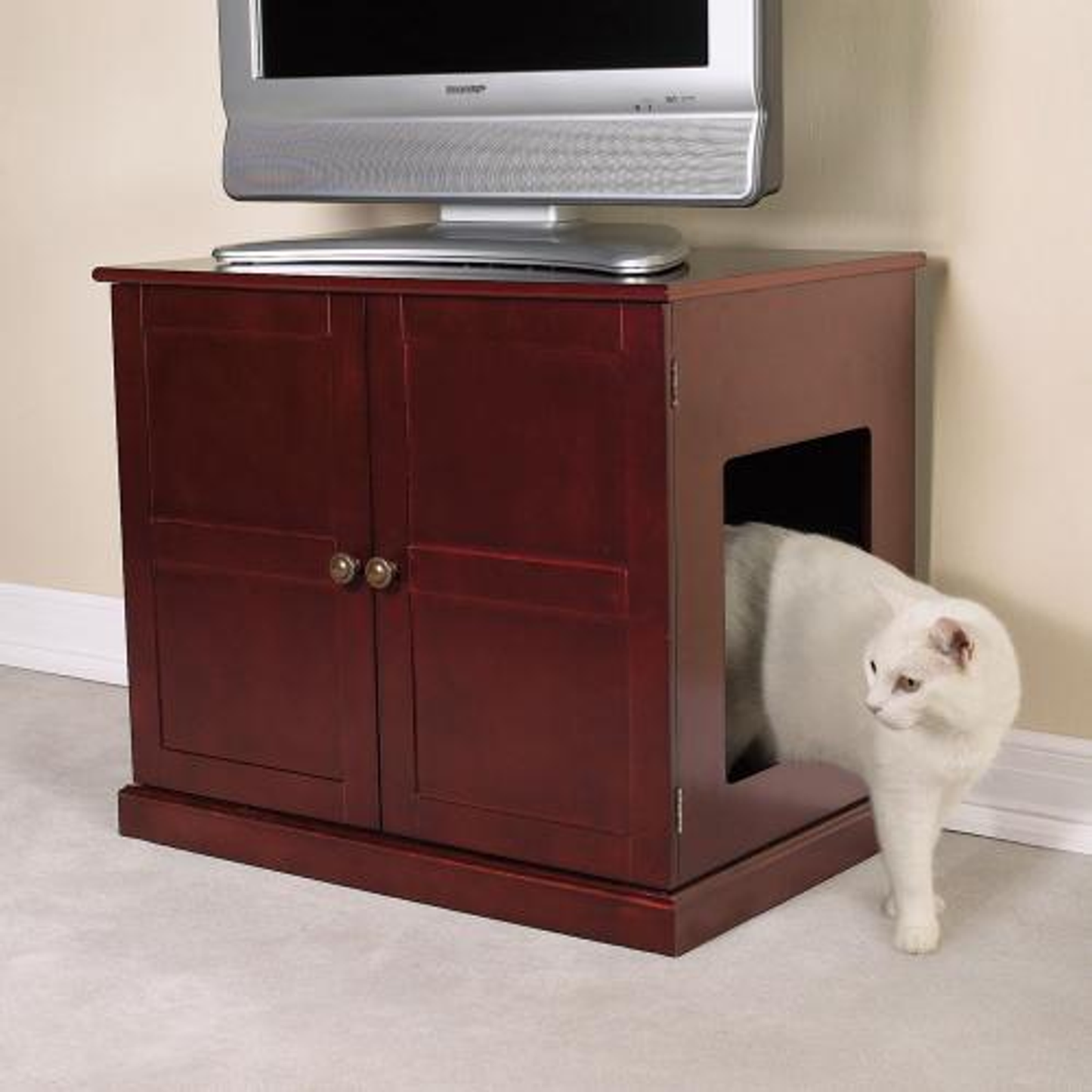 Meow Town Concord Cat Litter Cabinet