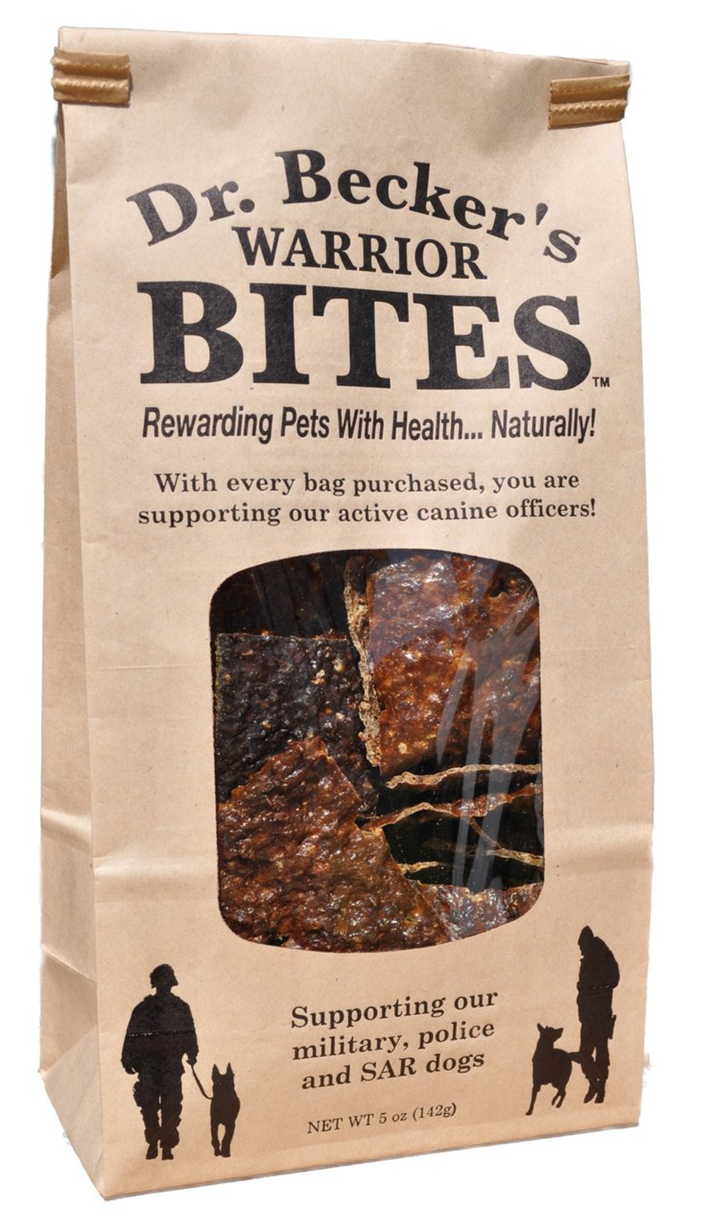 Dr. Becker's Warrior Bites Beef Liver Dog & Cat Treats