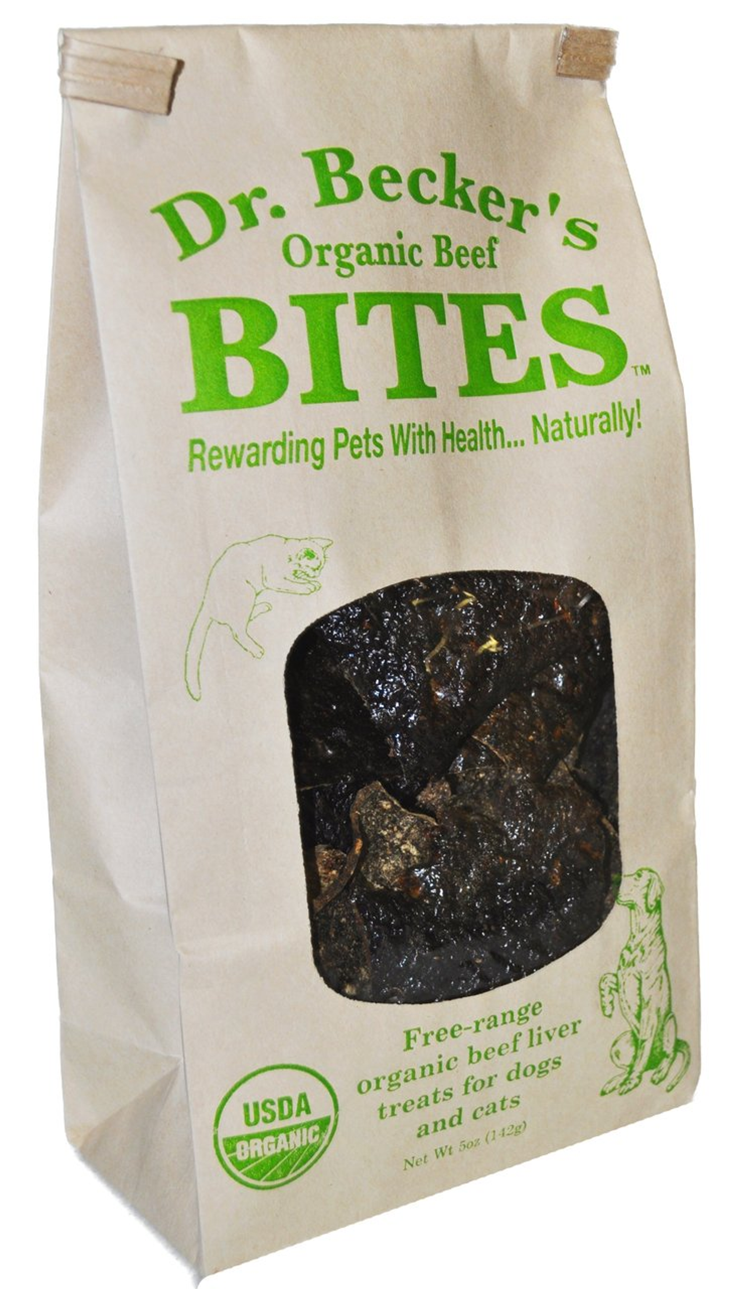 Dr. Becker's Organic Beef Bites Pet Treats