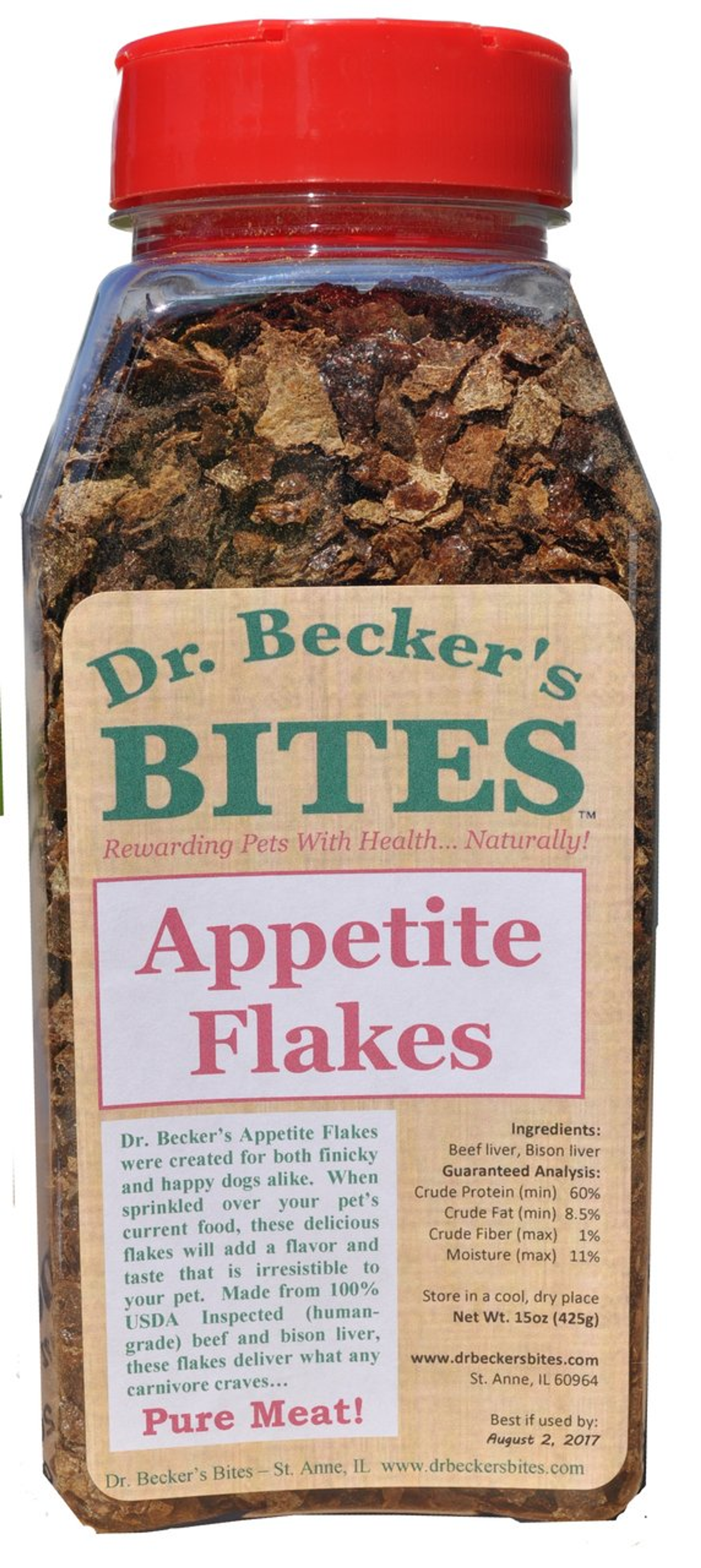 Dr. Becker's Big Appetite Flakes Pet Food Topper
