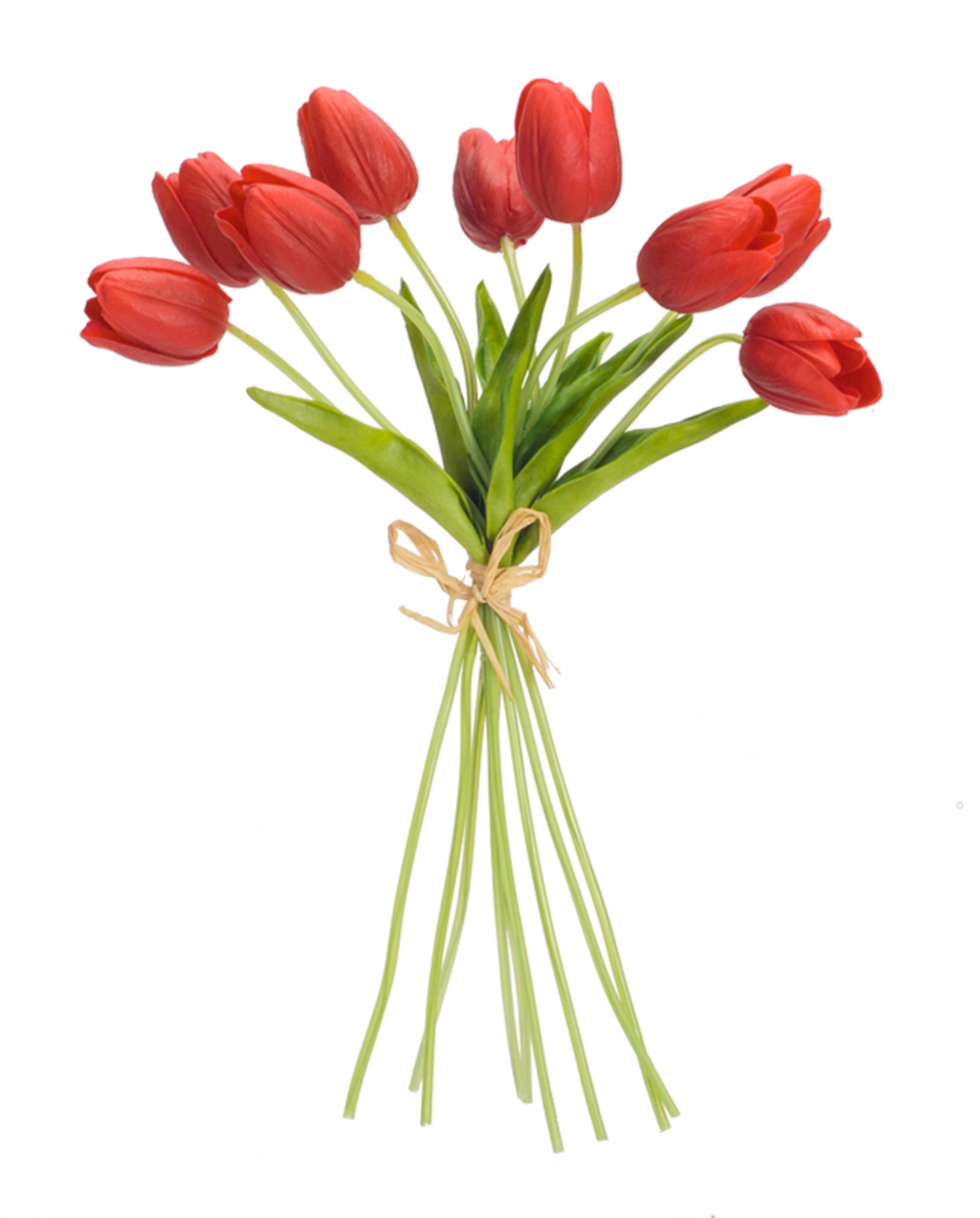 Faux Tulip Bundle, Set of 6 (15"H) - Design III