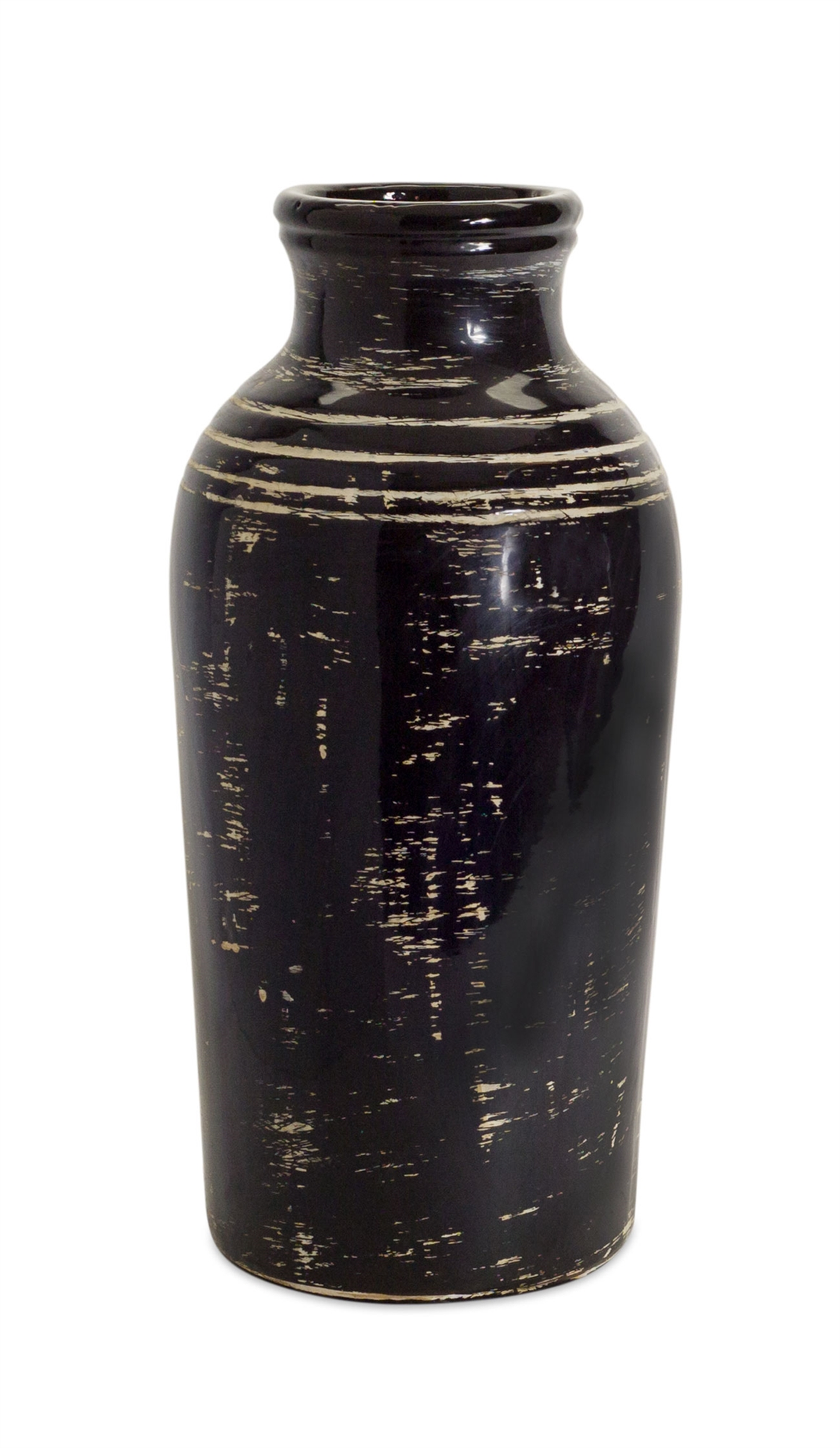 Ceramic Vase, 17.5"H