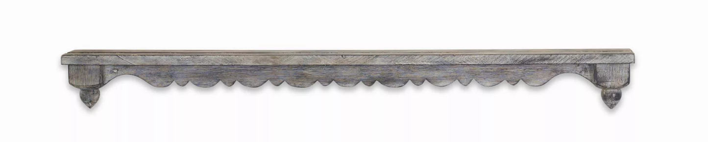 Wood Wall Shelf, 36"L