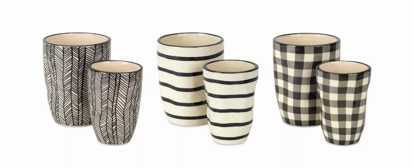 Dolomite Pots Set of 6