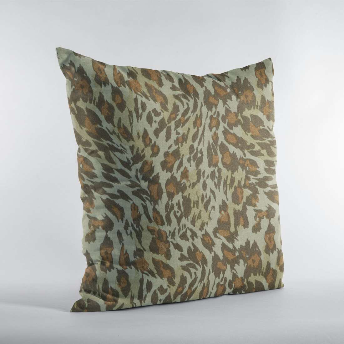 Plutus Safari Cheetah Embroidery Luxury Throw Pillow