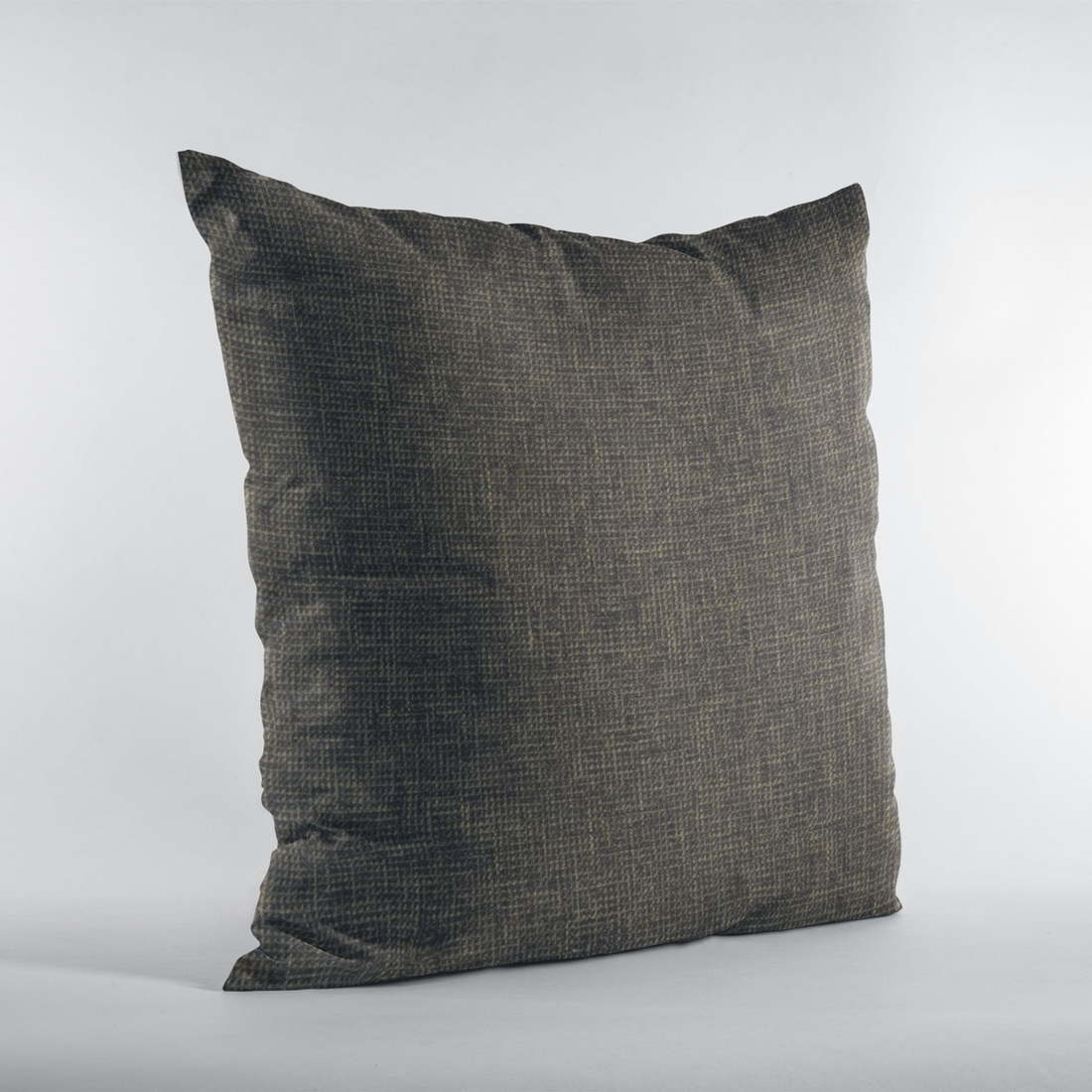 Plutus Espresso Waffle Textured Luxury Throw Pillow