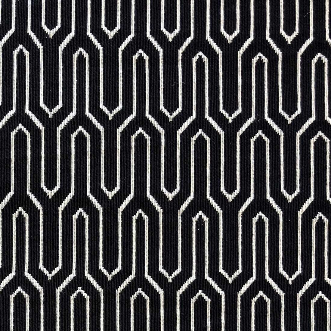 Plutus Milan Flare Black and Beige Luxury Throw Pillow