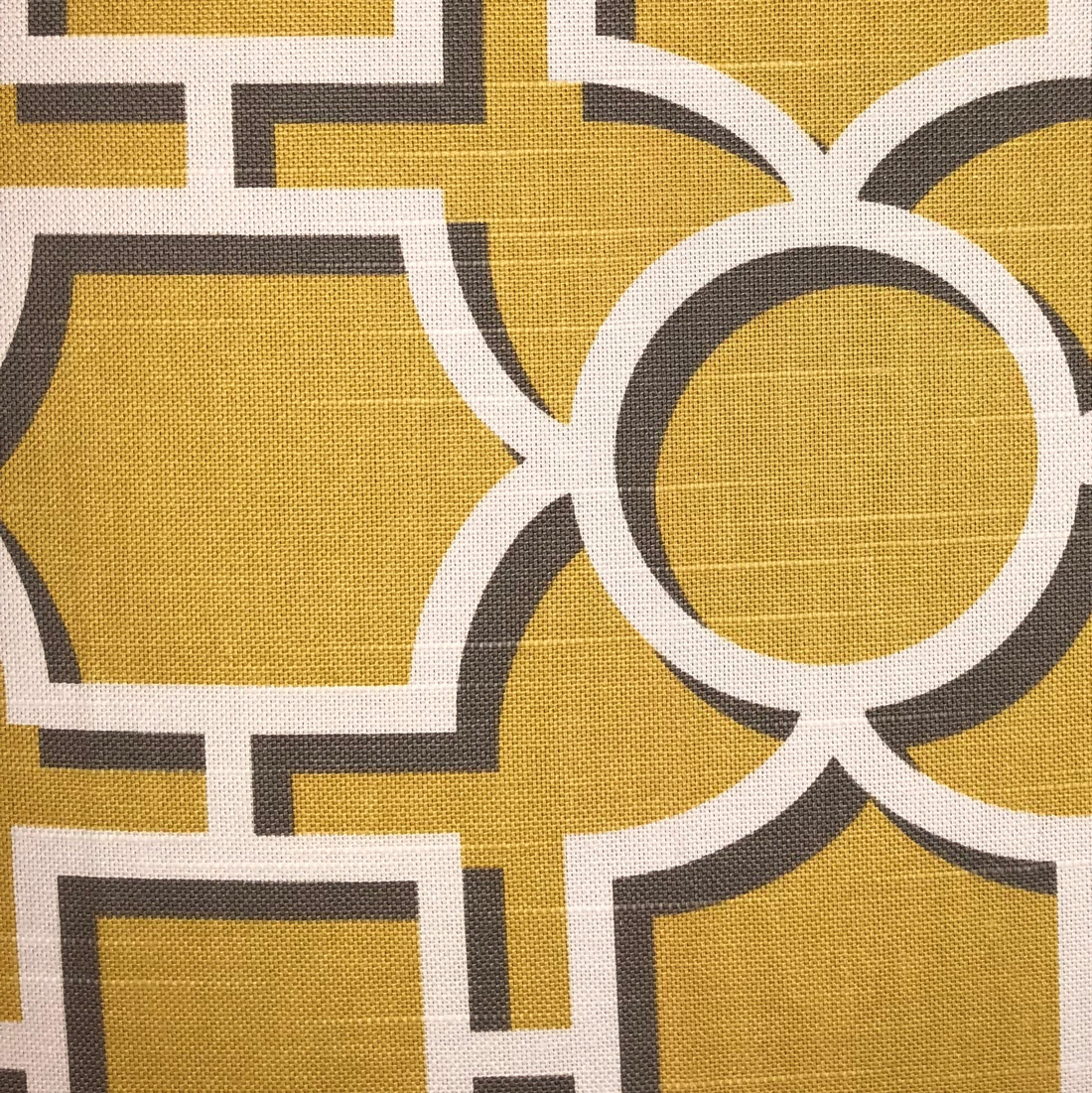 Plutus Crane Enclave Yellow, Beige and Gray Luxury Throw Pillow