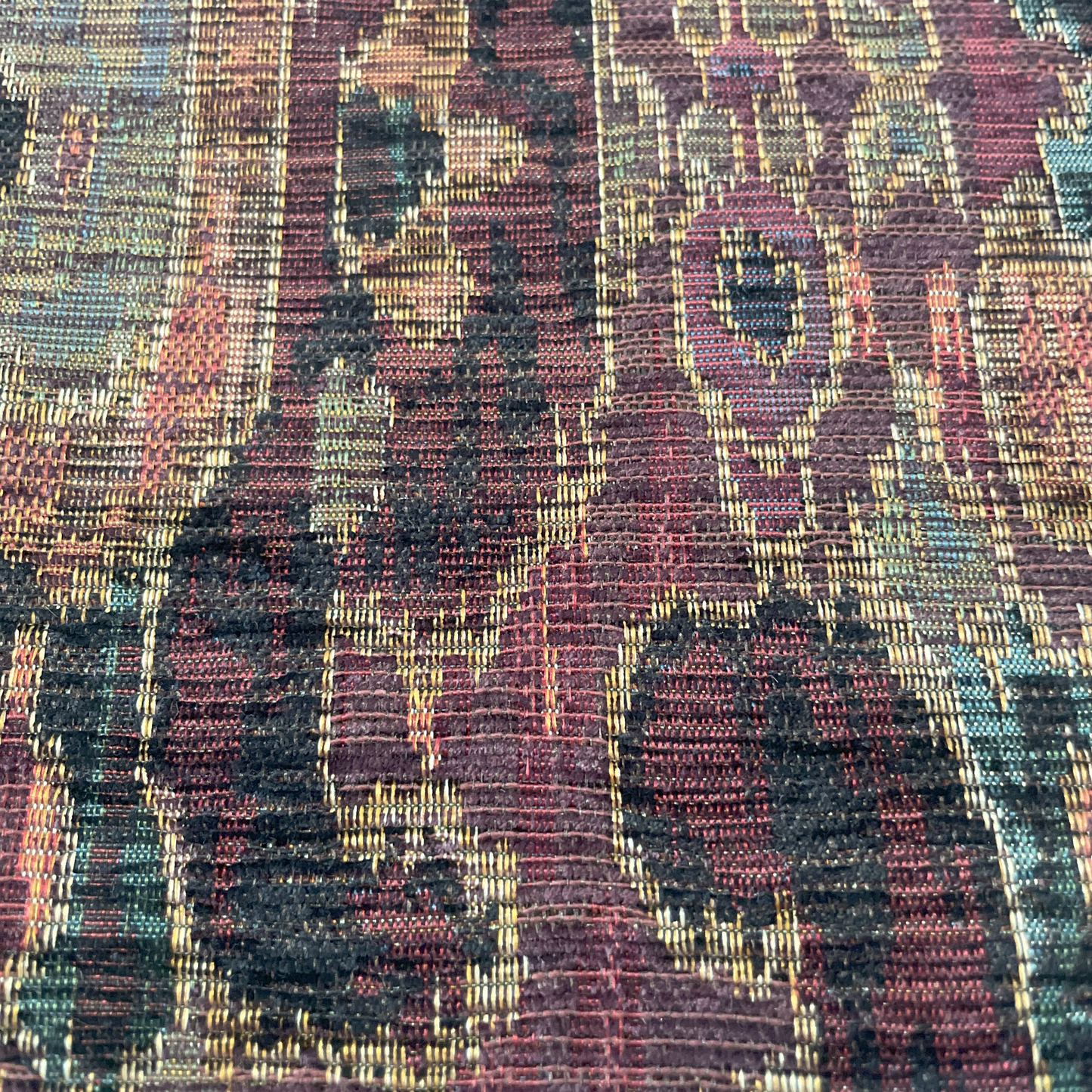Plutus Sonoma Canyon Magenta Coral and Blue Handmade Luxury Pillow