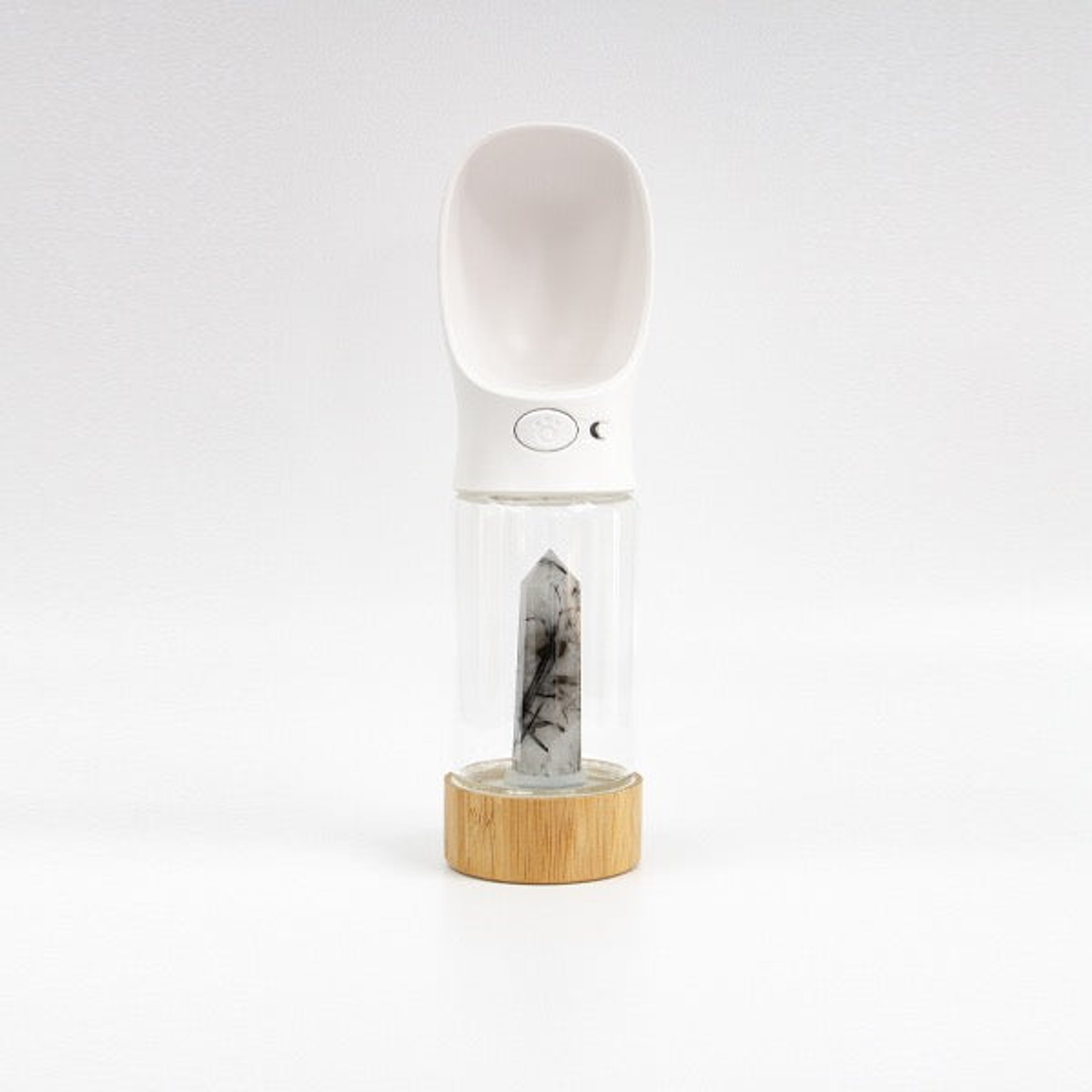Merci Collective Urban Oasis Crystal-Infused Pet Water Bottle