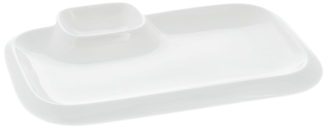 Wilmax White Porcelain Rectangular Platter, 10 x 6 in