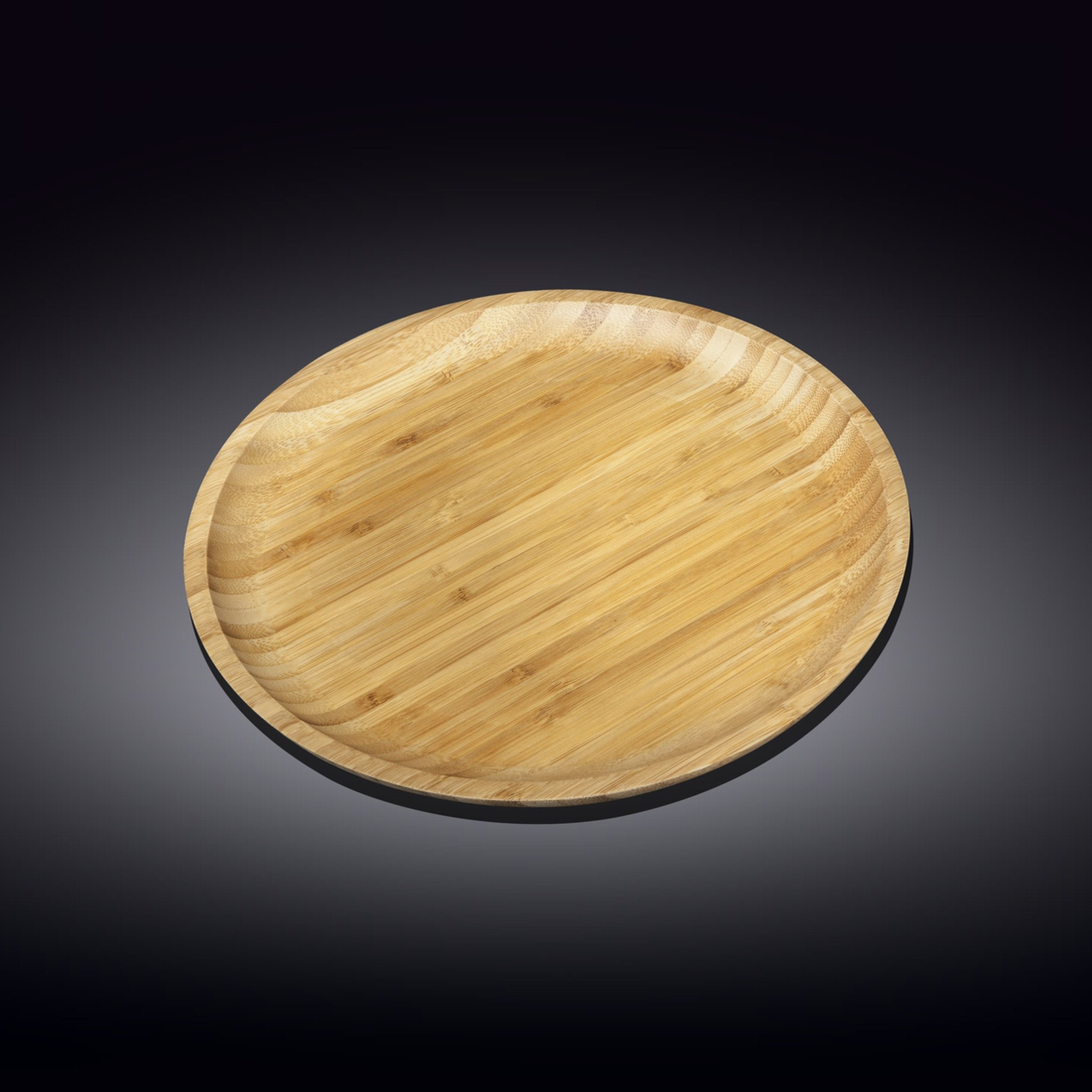 Wilmax Bamboo Round Serving Plate, 10 in (25.5 cm)