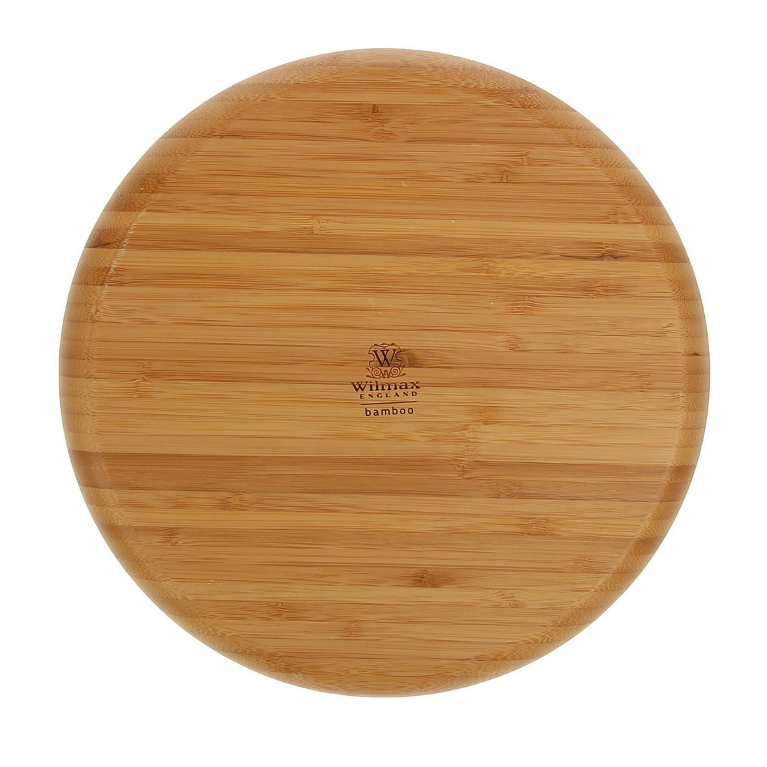 Wilmax Bamboo Round Serving Plate, 11 in (28 cm)