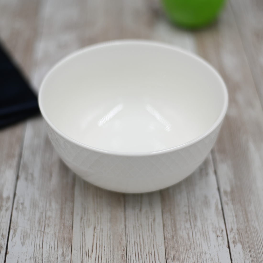 Wilmax Fine Porcelain Bowl, 31 oz, 6.5 in, Set of 6