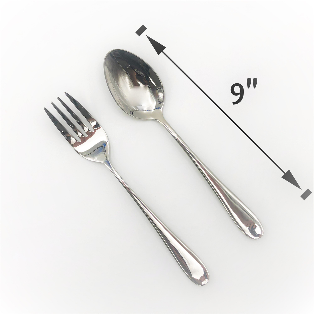 Wilmax Stainless Steel 2-Piece Serving Set