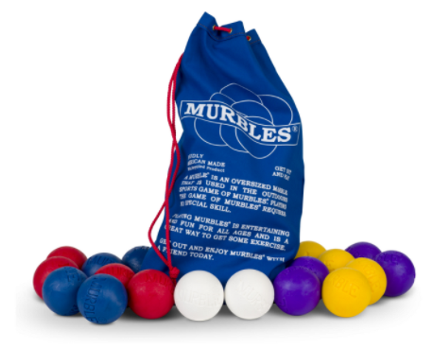 Murbles 18-Ball Activity Lawn Game – 8 Player Set