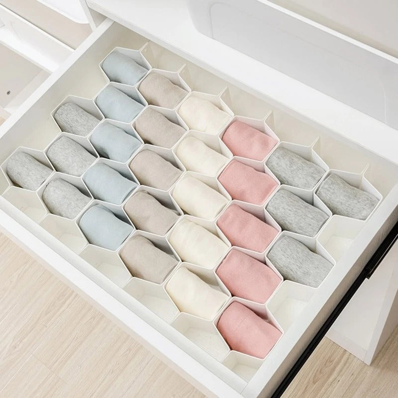 Honeycomb Drawer Organizer for Socks and Miscellaneous - Image 10