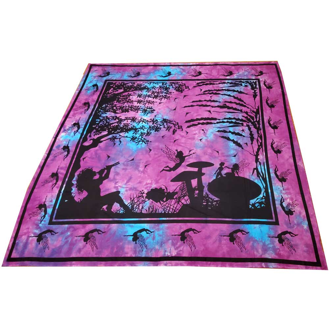 Calling All Fairies Full Size Wall Tapestry