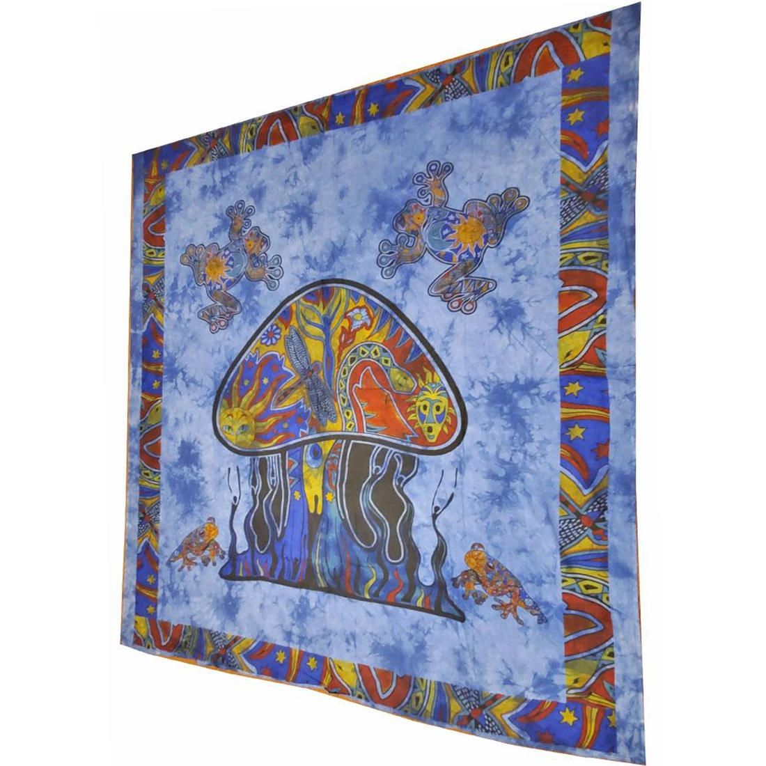 Purple Celtic Tree Of Life Tapestry