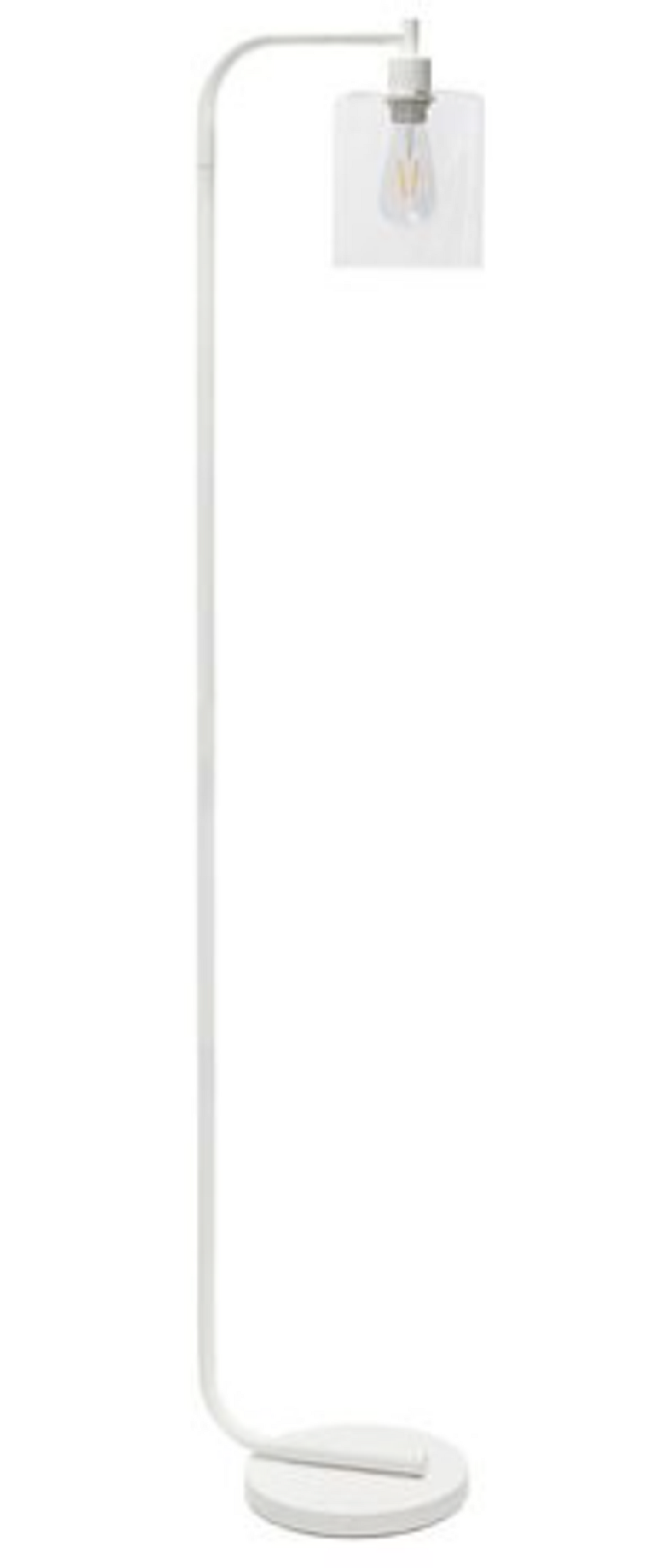 Simple Designs Antique Industrial Iron Lantern Floor Lamp