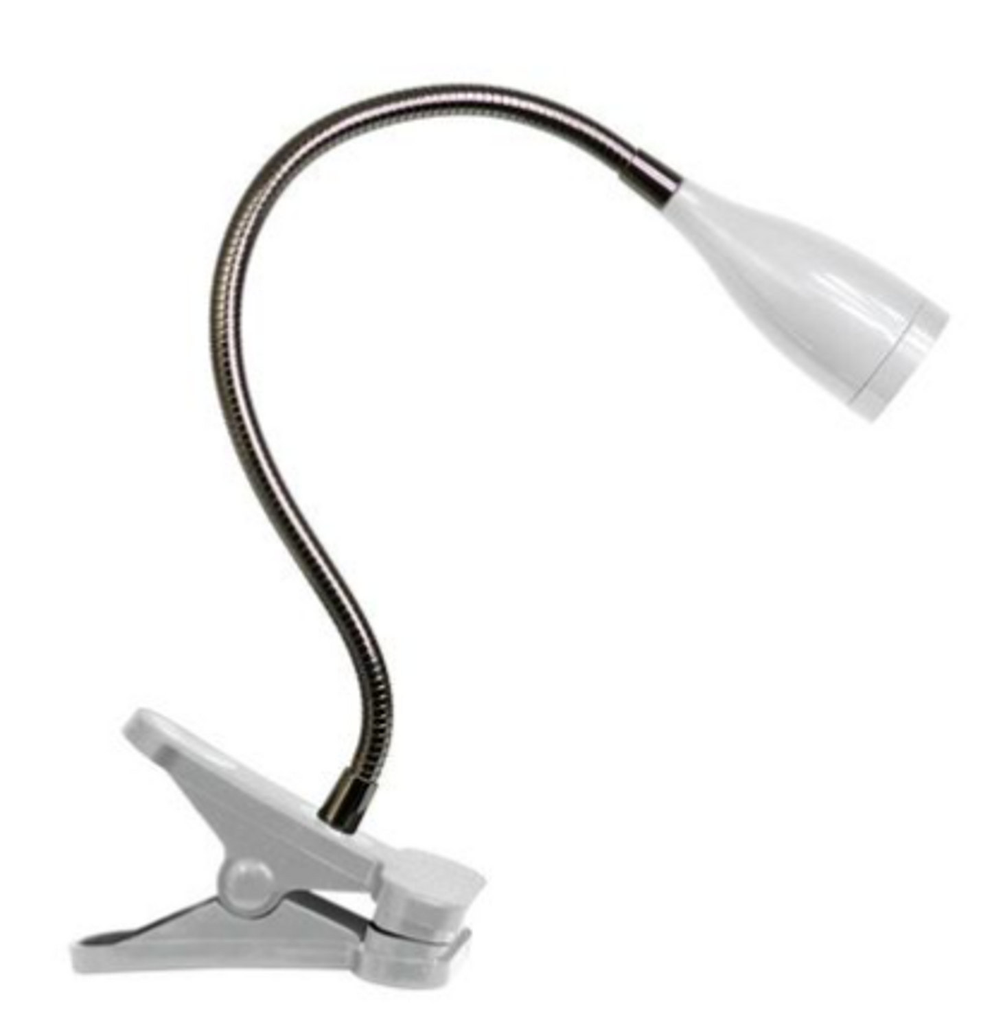 LimeLights Flexible Gooseneck LED Clip Light Desk Lamp