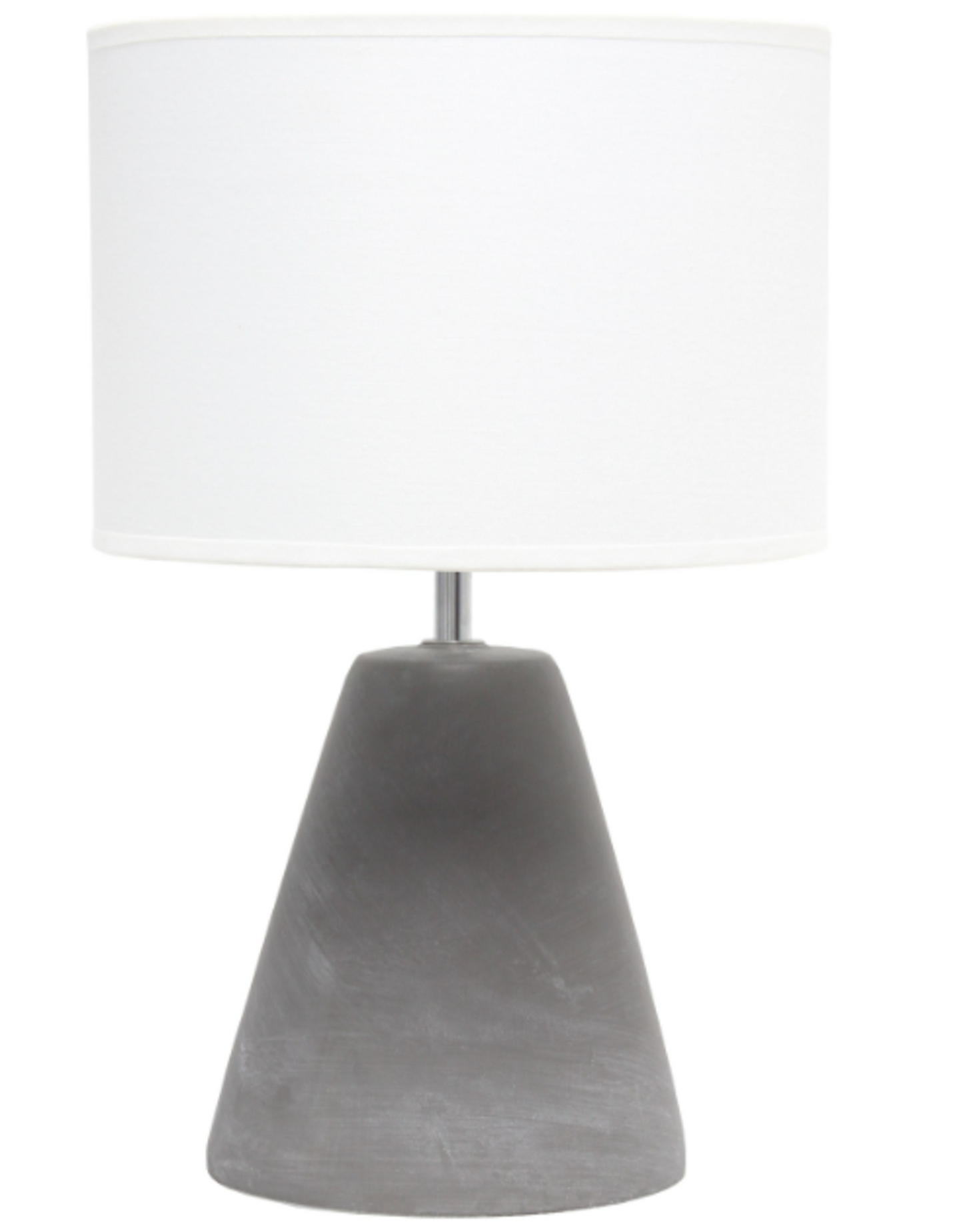 Simple Designs Pinnacle Concrete Table Lamp