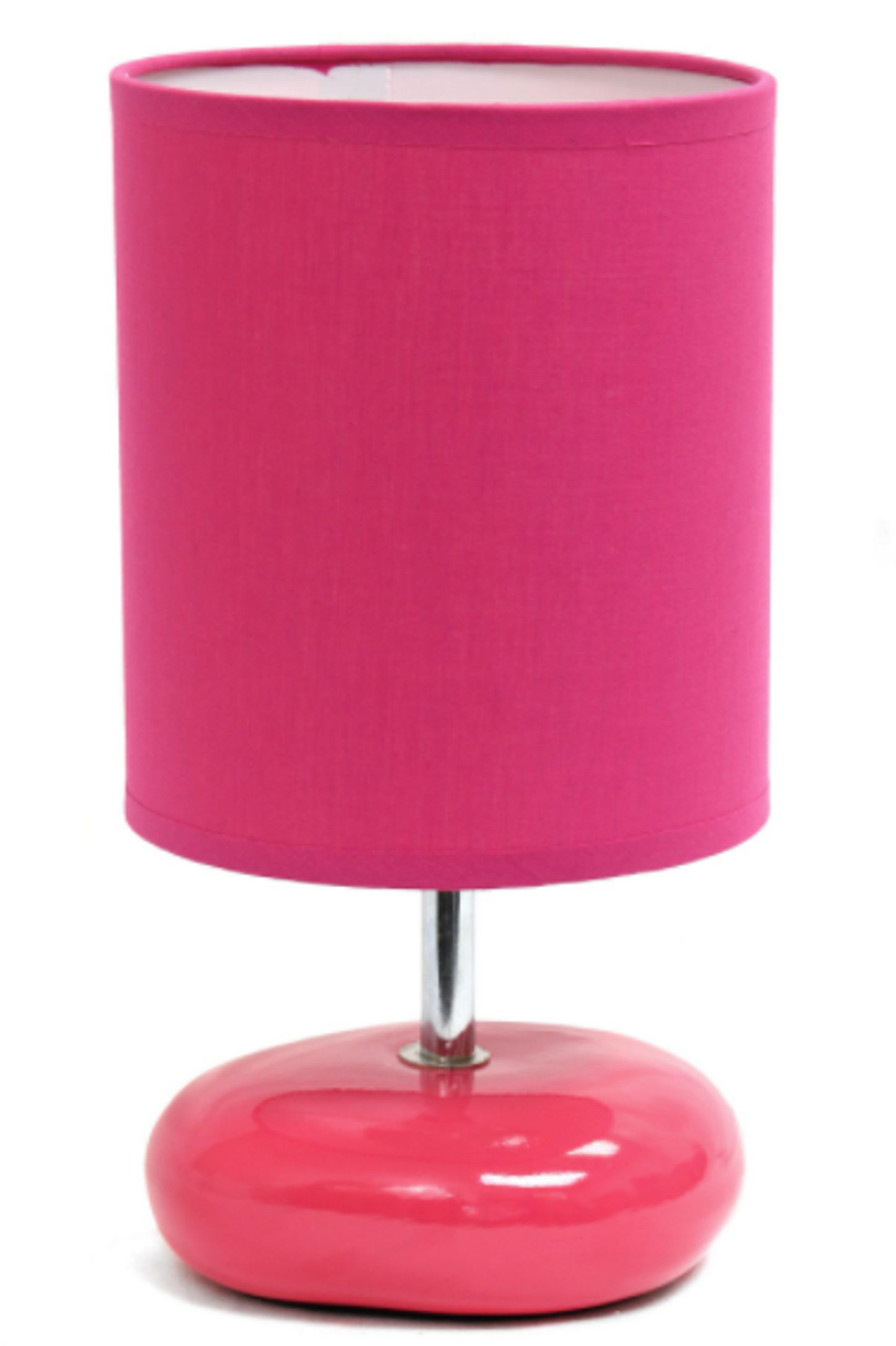 Simple Designs Stonies Small Stone Look Bedside Lamp