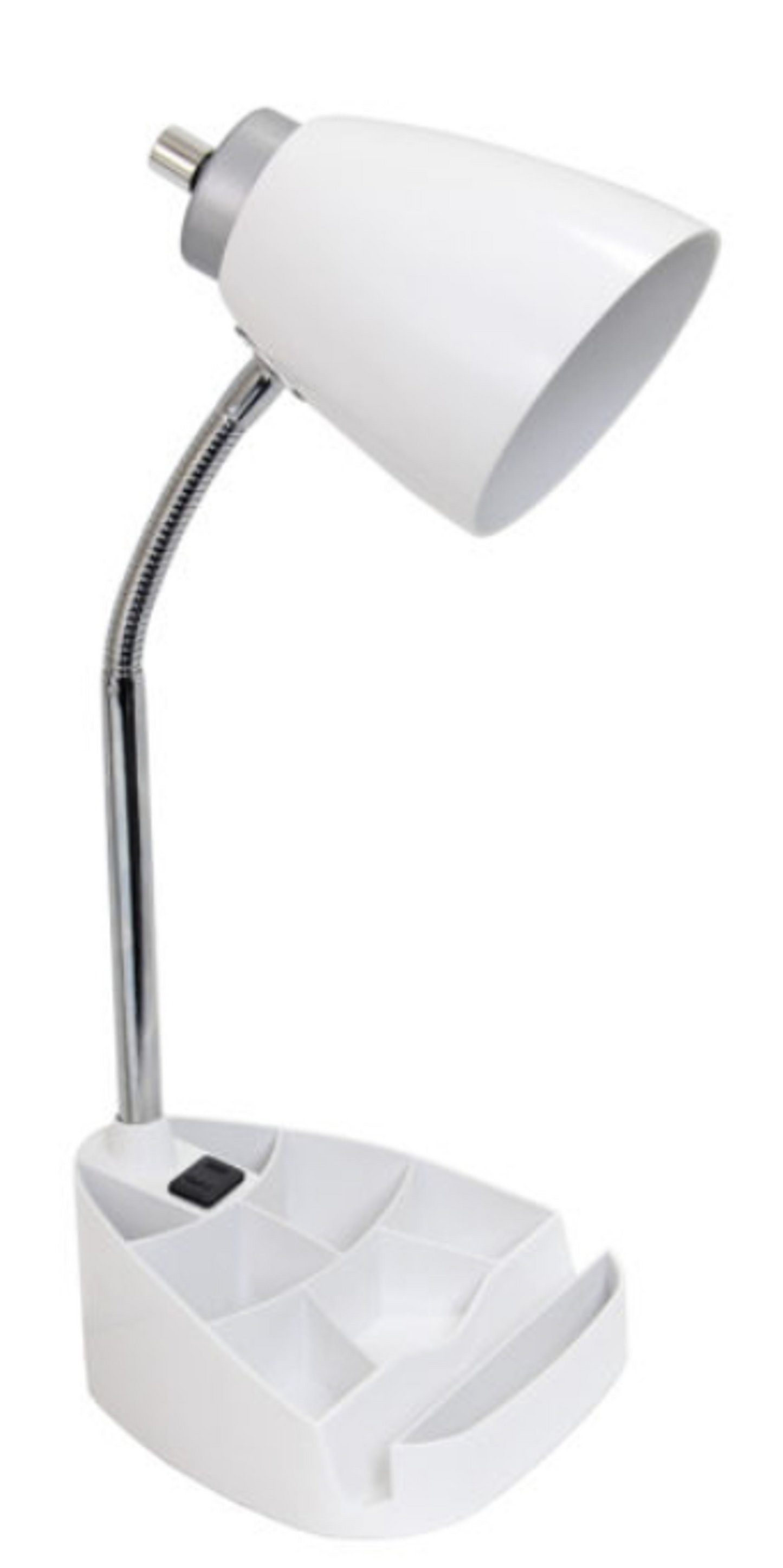 Limelights Gooseneck Organizer Desk Lamp