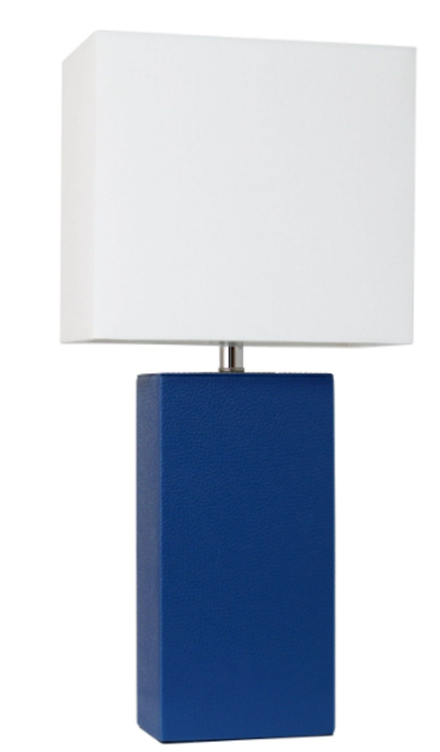 Elegant Designs Modern Leather Table Lamp