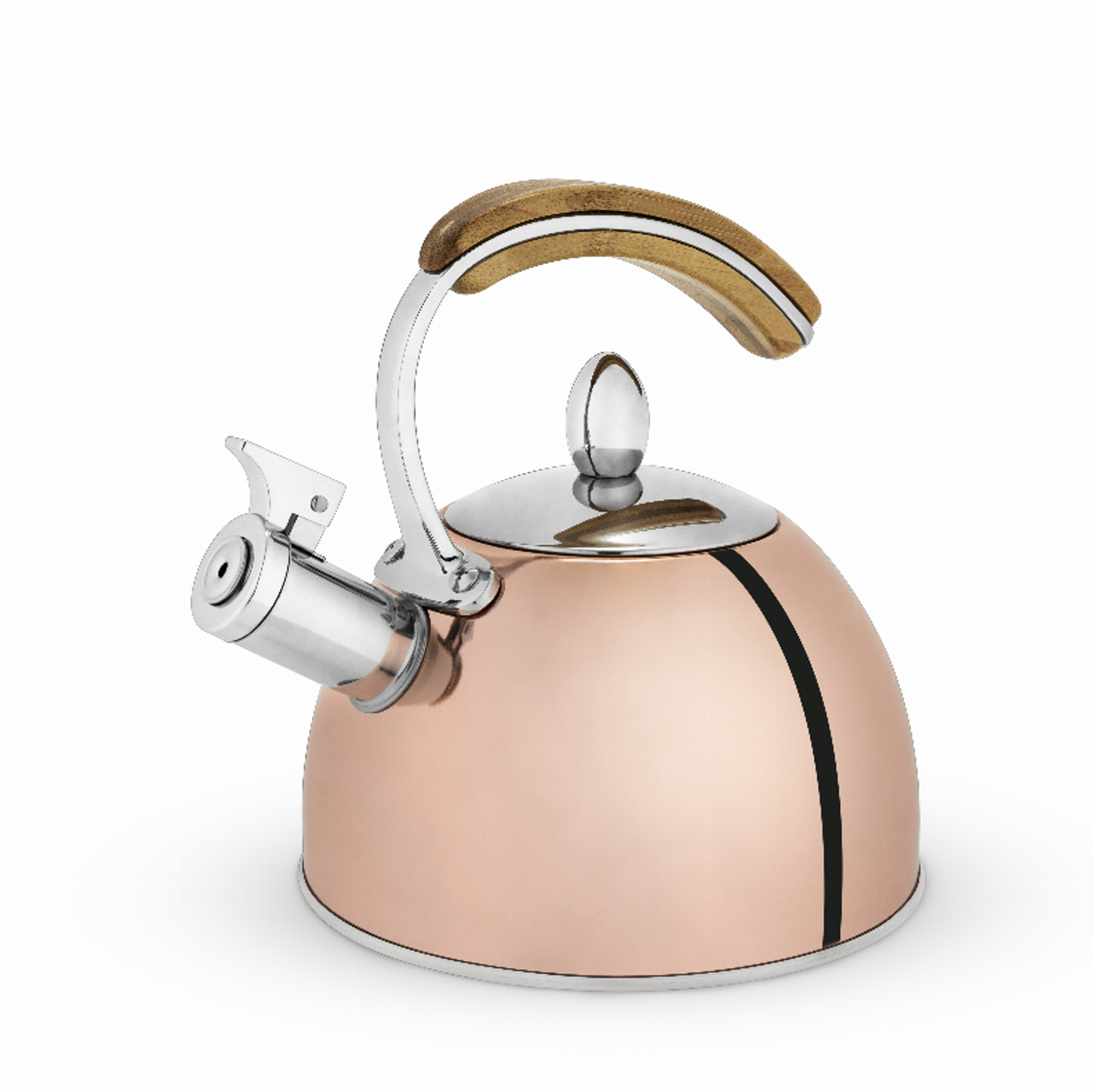 Presley Rose Gold Tea Kettle by Pinky Up