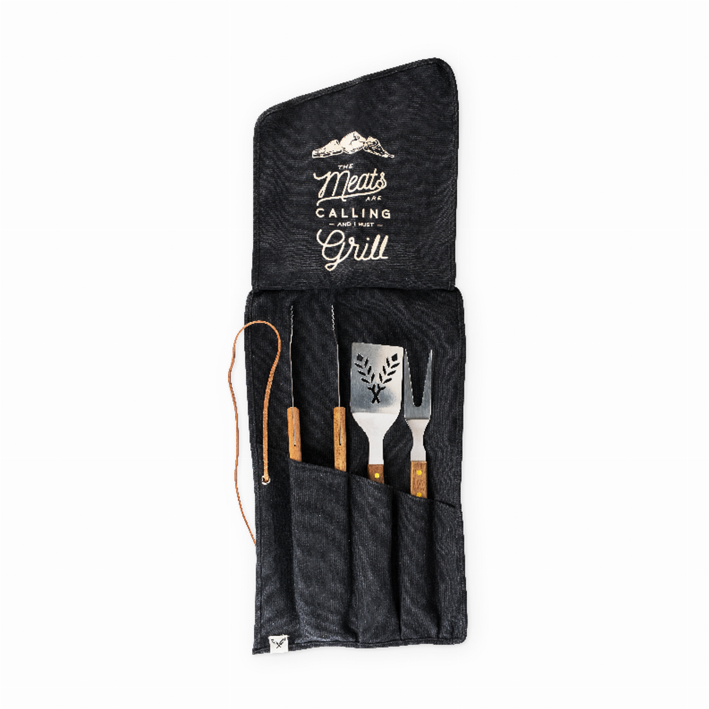 Foster & Rye Grilling Tool Set with Canvas Roll