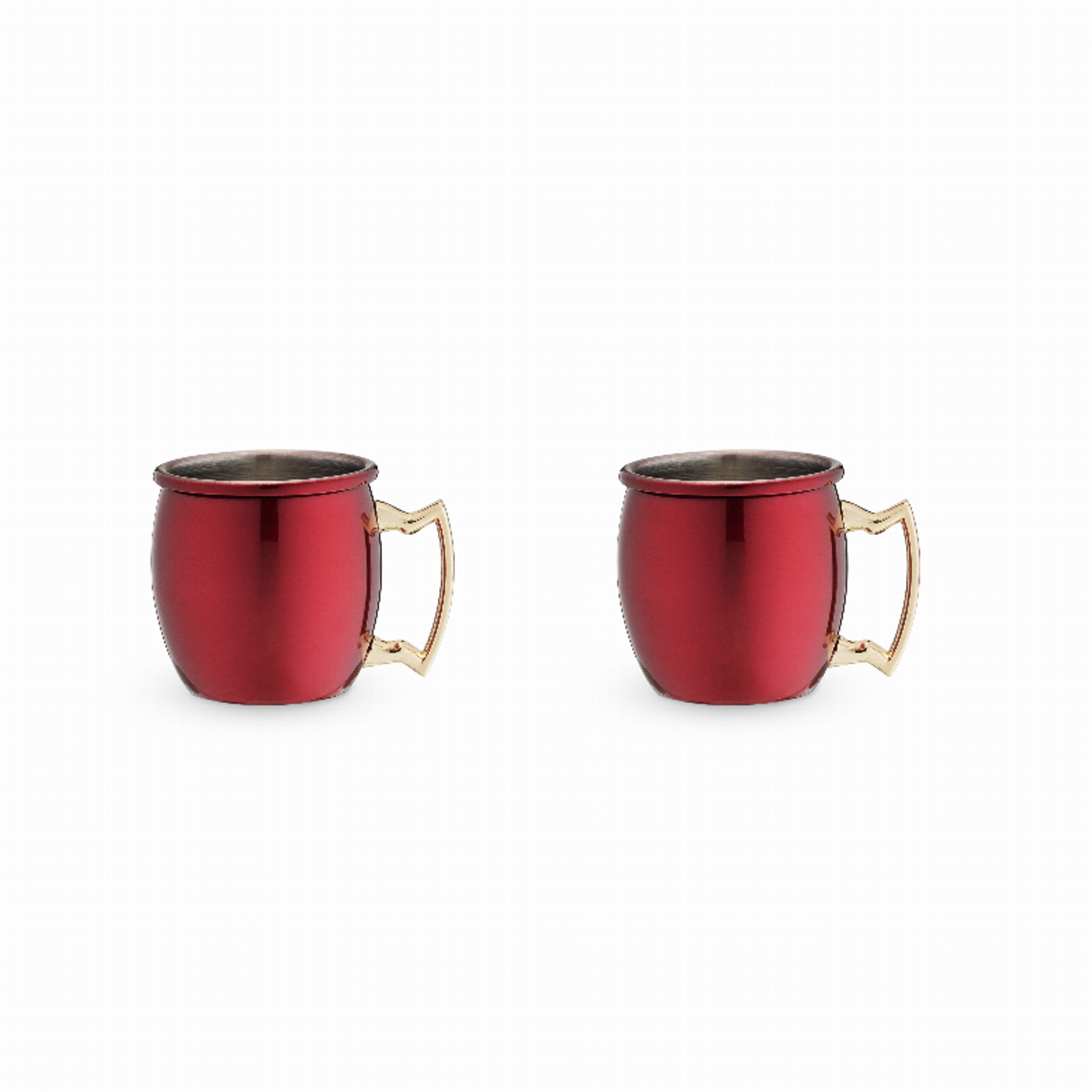 Red Moscow Shot Mug Set by Twine
