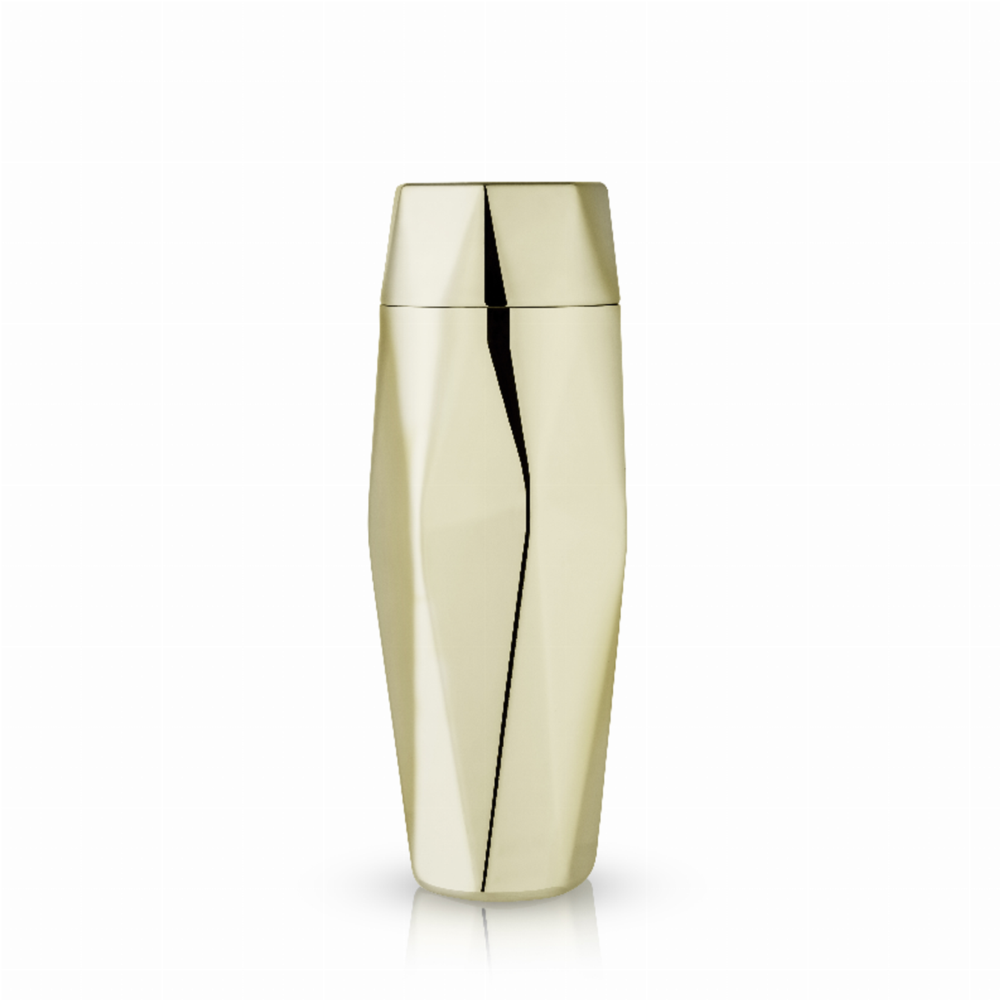 Viski Faceted Gold Cocktail Shaker