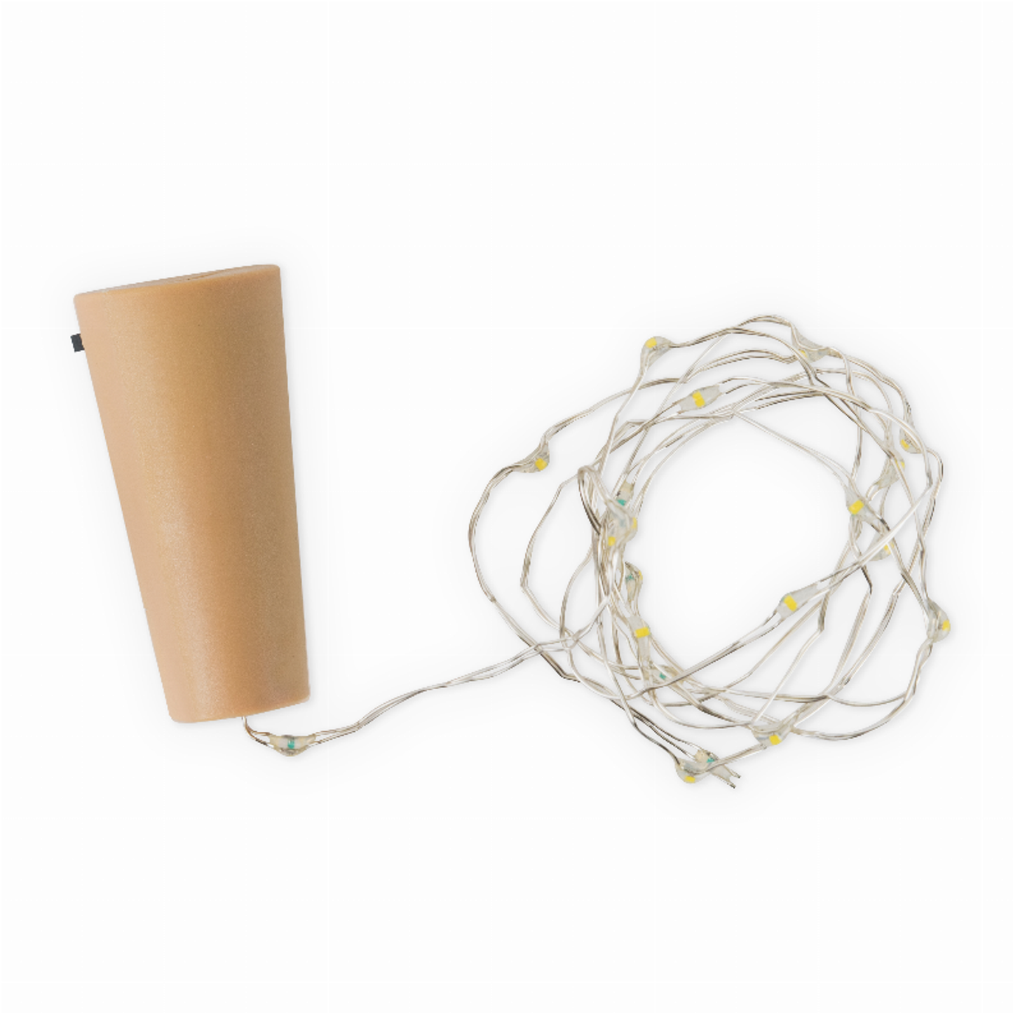 True White LED Bottle String Lights, Set of 2