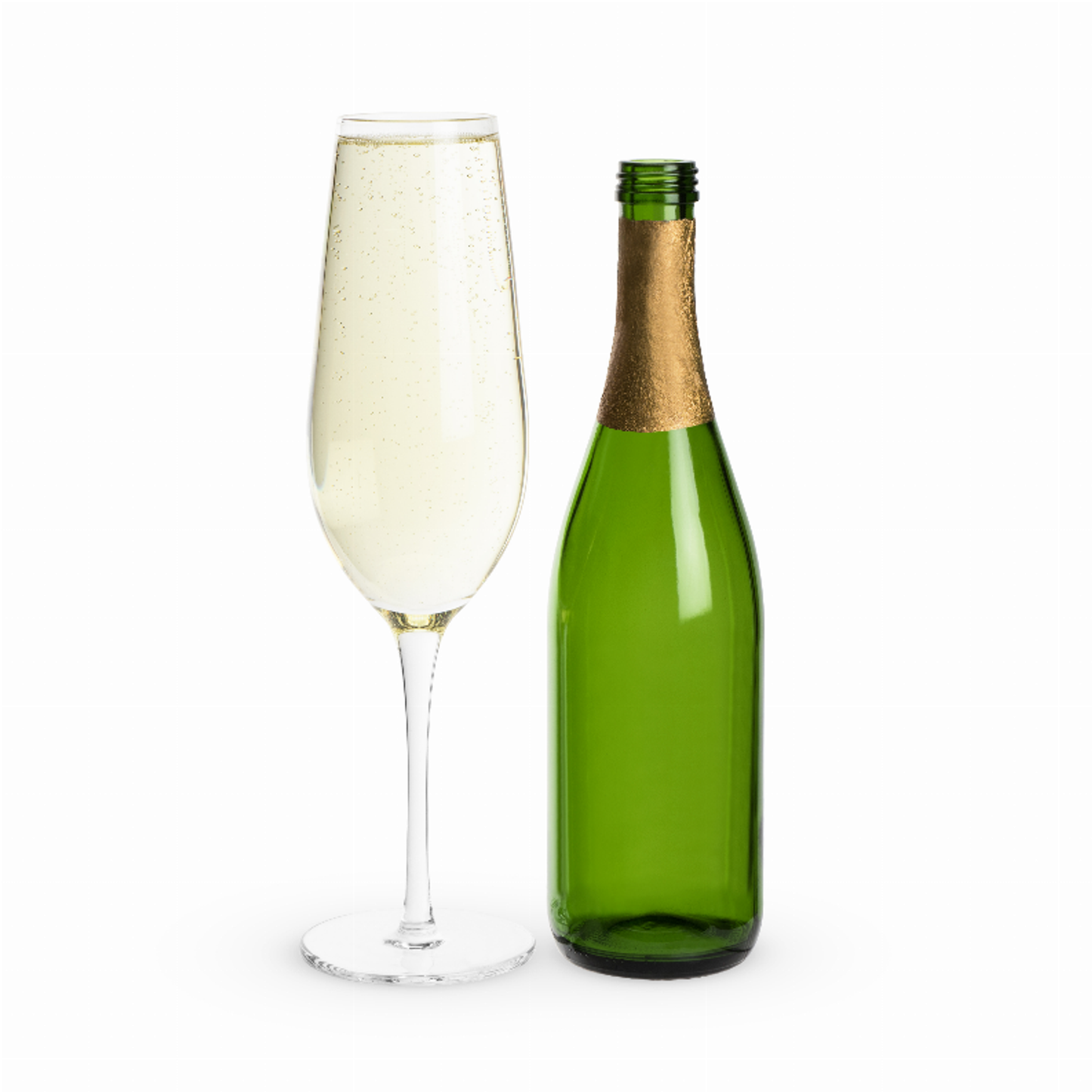 Big Bubbly Full Bottle Prosecco Glass by True