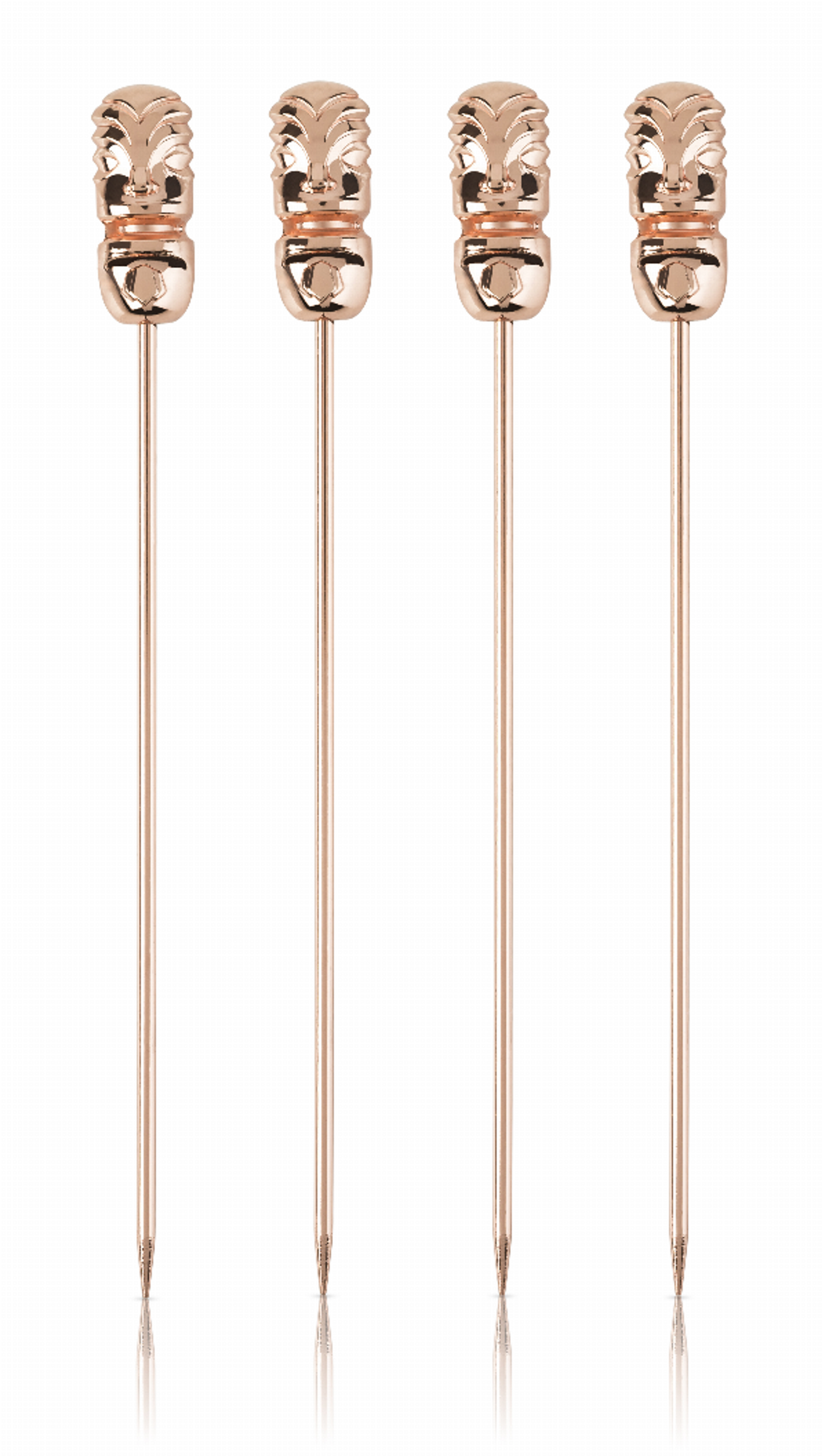 Viski Tiki Cocktail Picks, Set of 4
