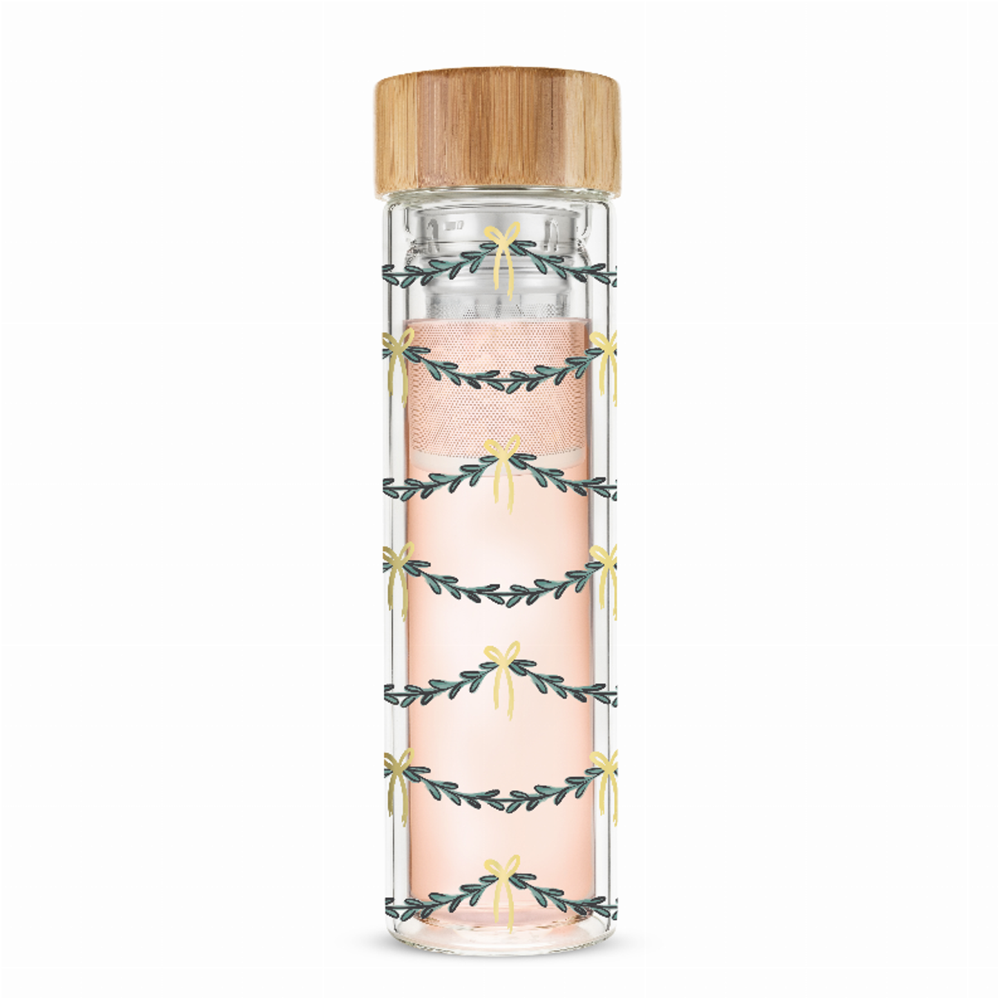 Pinky Up Blair Garland Glass Travel Infuser Mug