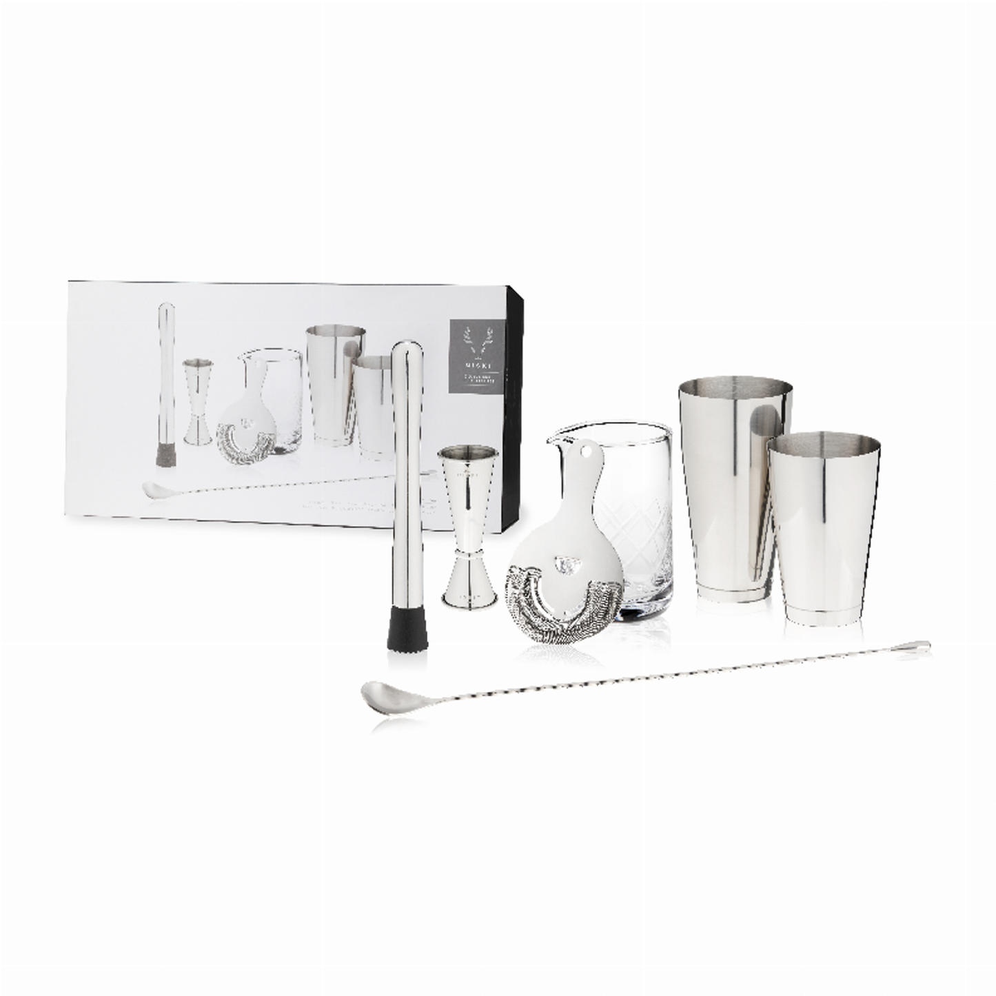 Viski 7-Piece Bar Essentials Set