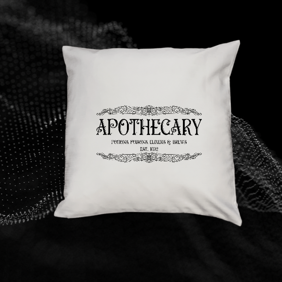 Apothecary Pillow Cover