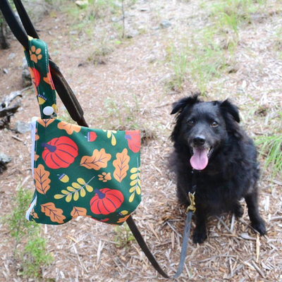 Yucky Puppy Autumn Dog Poop Bag Holder