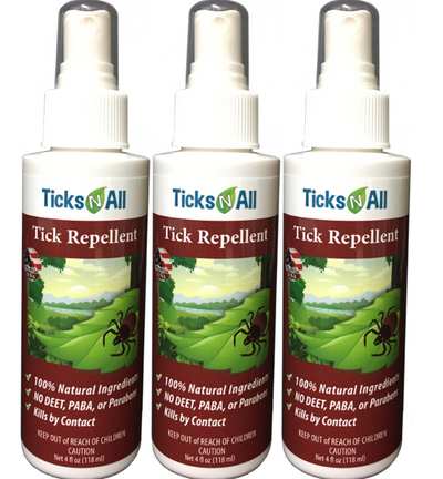 Ticks-N-All All Natural Tick Repellent