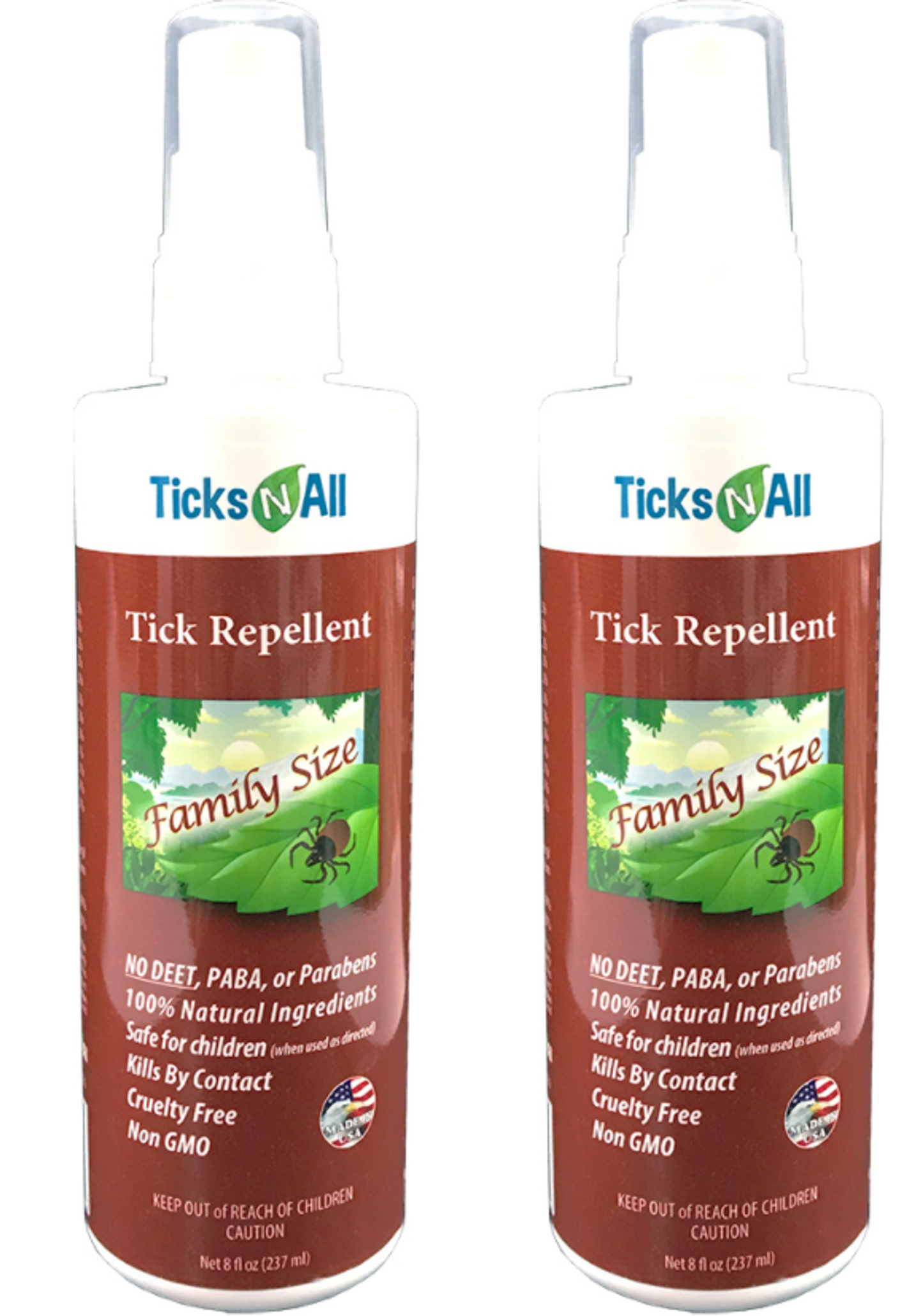 Ticks-N-All All Natural Tick Repellent