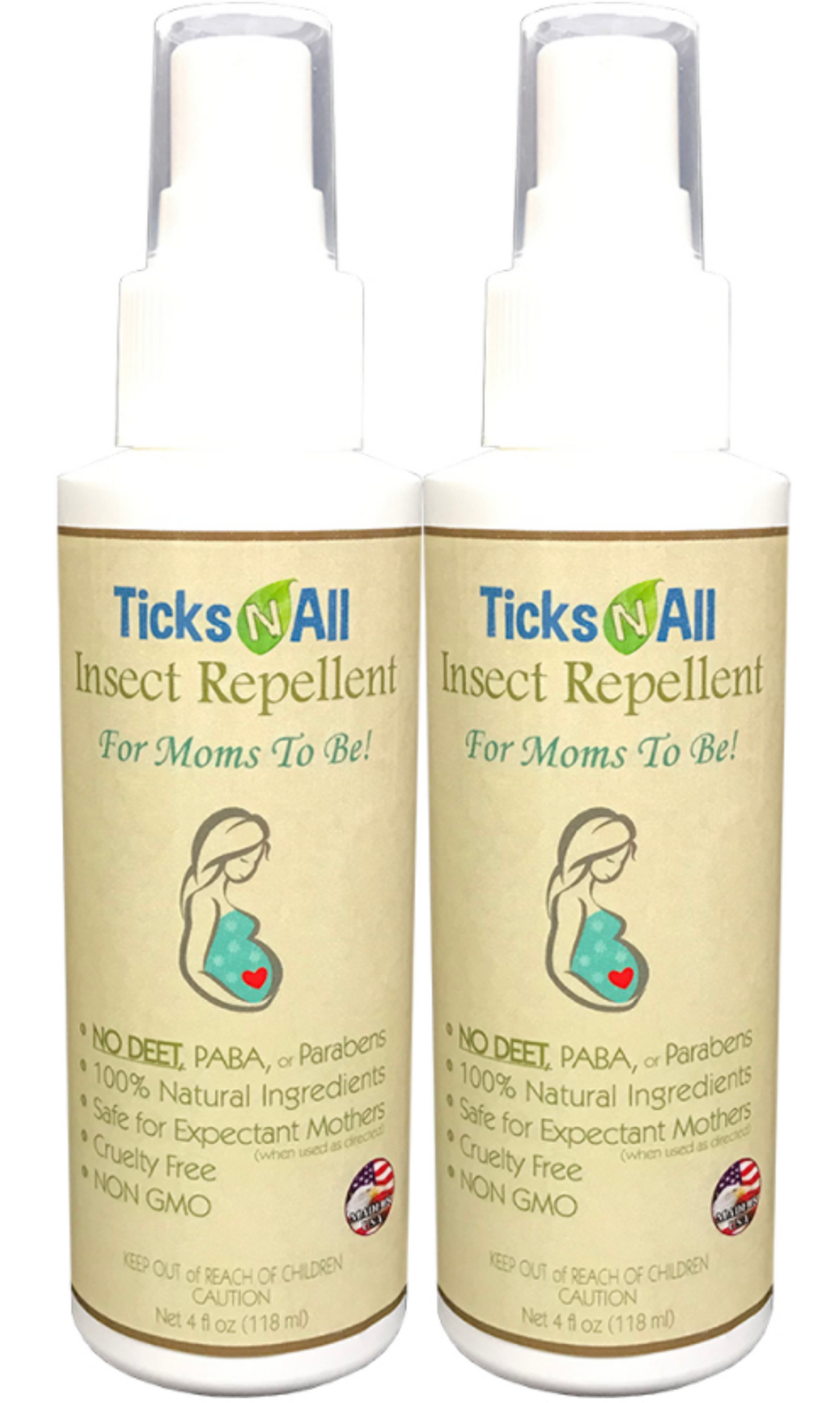 Ticks-N-All Insect Repellent for Moms-To-Be
