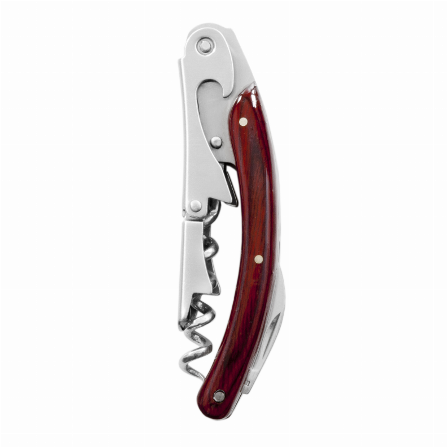 Cherry Wood Double-Hinged Corkscrew by True