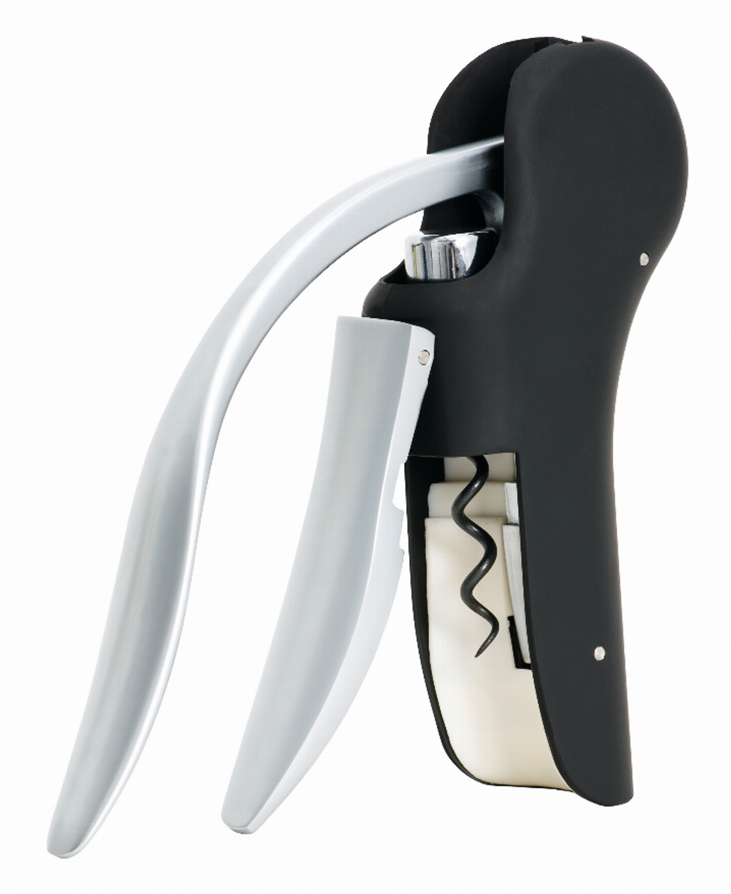 Nautilus Easy Lever Corkscrew Gift Set in Black by True